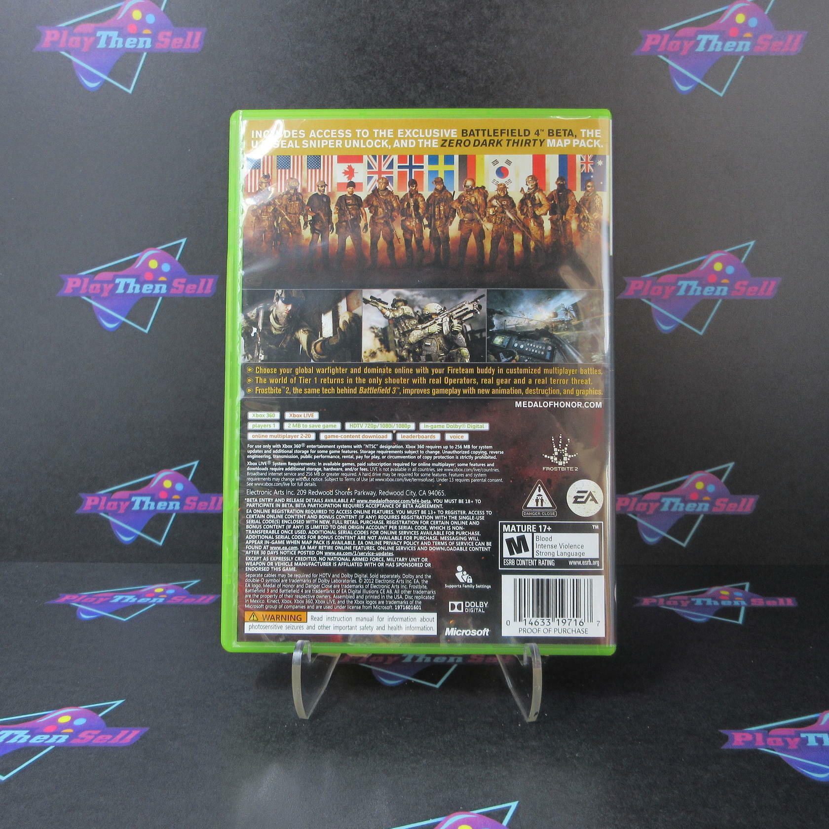 Medal of Honor Warfighter Xbox 360 Limited Edition Complete - Excellent