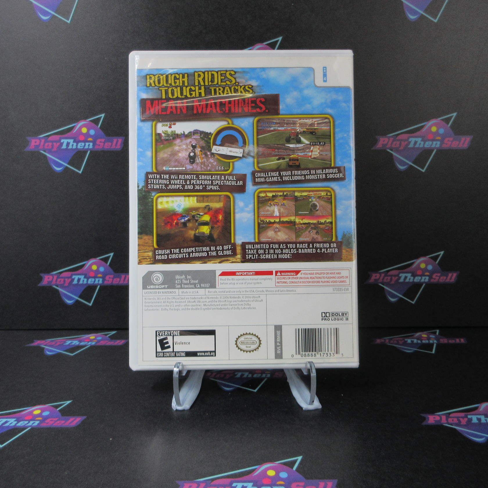 Monster 4x4 World Circuit Nintendo Wii Complete - Excellent