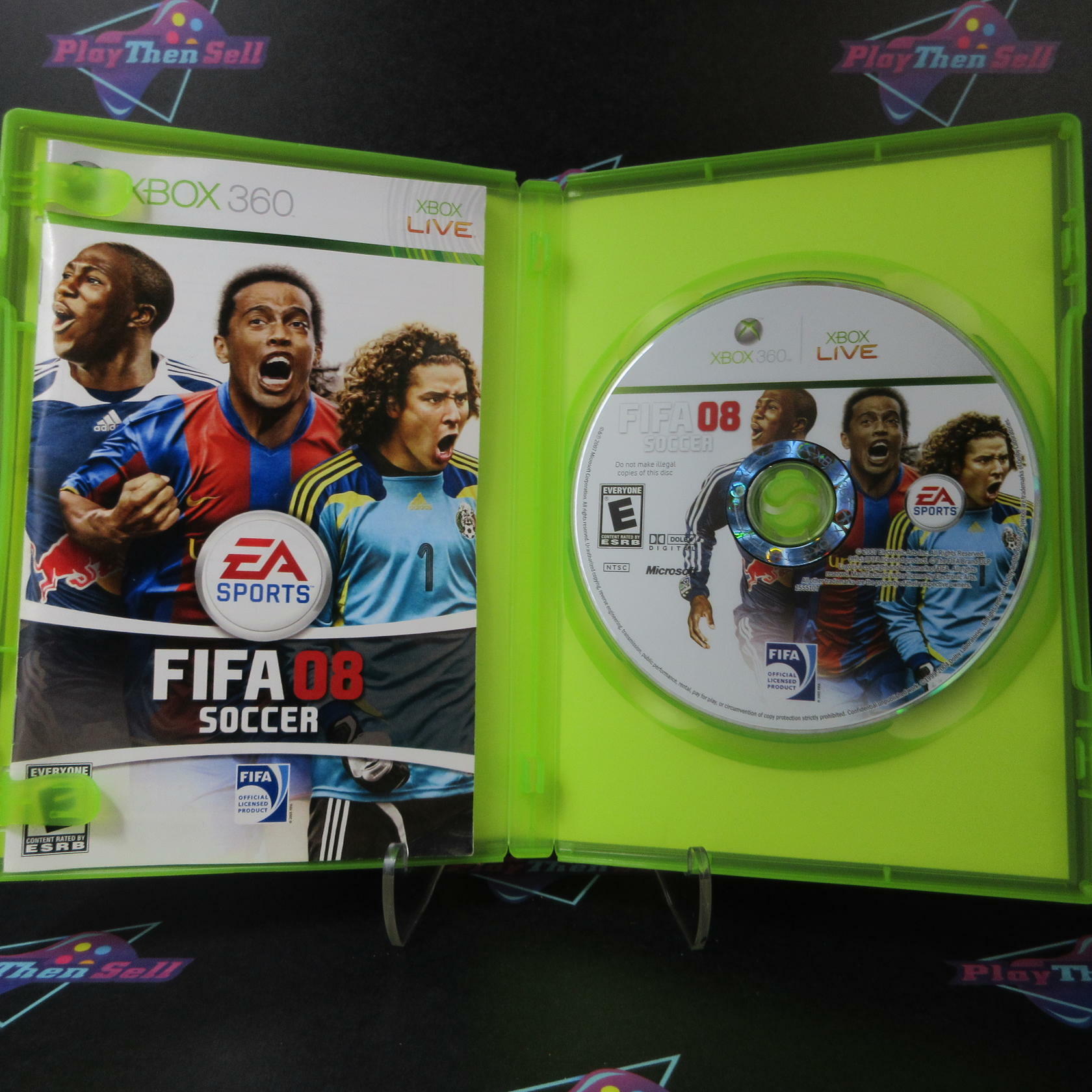 FIFA 08 Xbox 360 Complete - Excellent