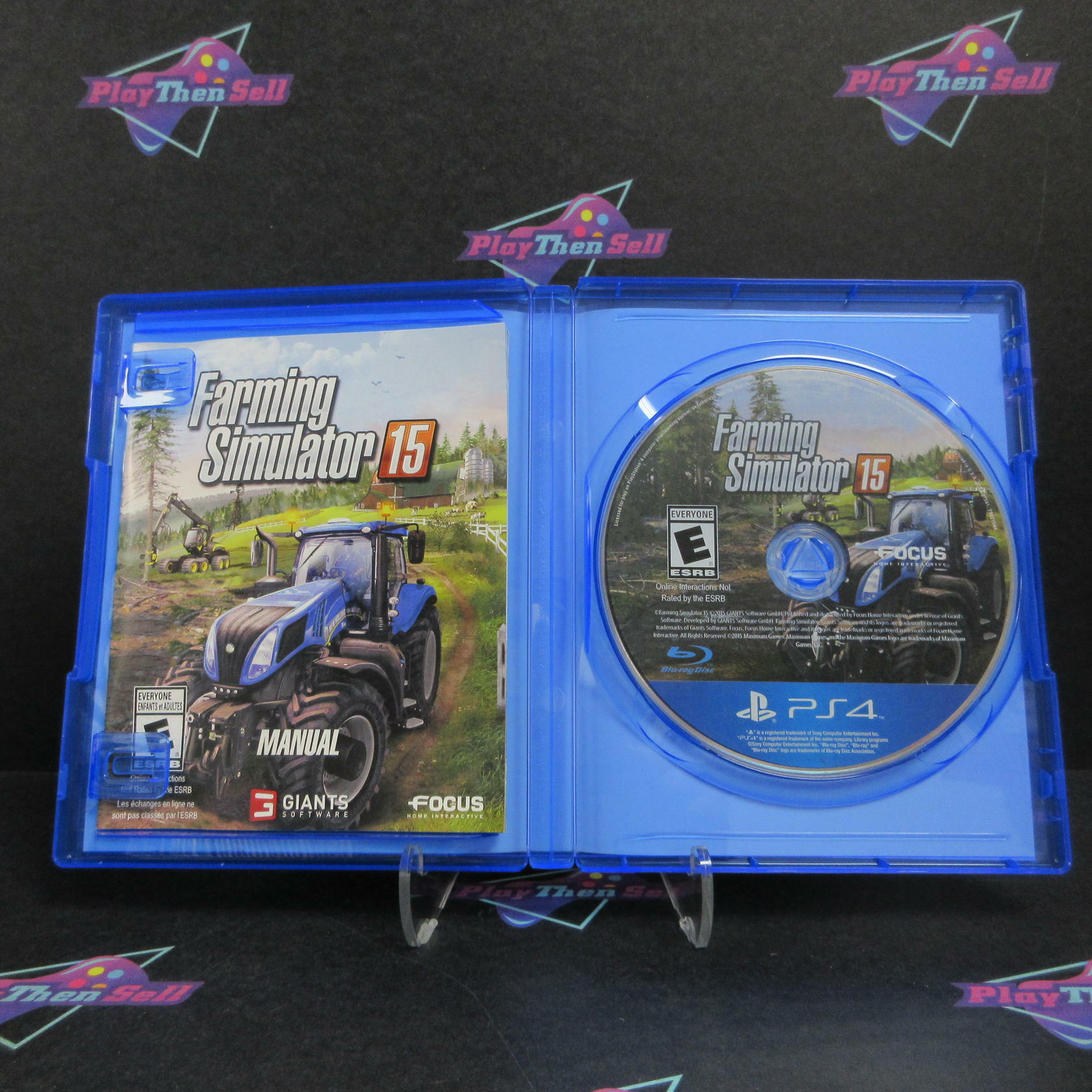Farming Simulator 15 PS4 PlayStation 4 Complete - Excellent