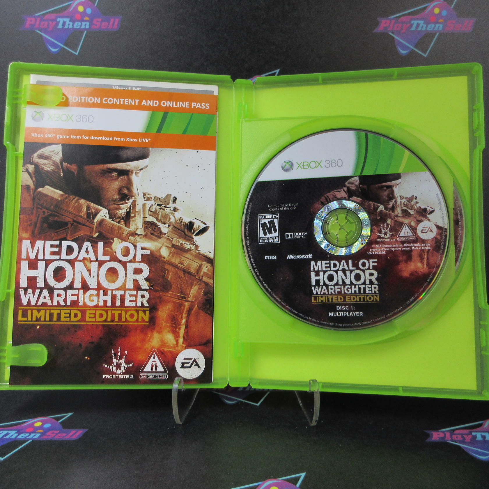 Medal of Honor Warfighter Xbox 360 Limited Edition Complete - Excellent