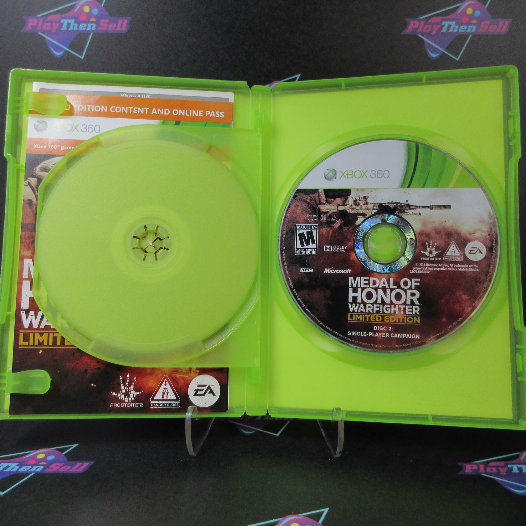 Medal of Honor Warfighter Xbox 360 Limited Edition Complete - Excellent