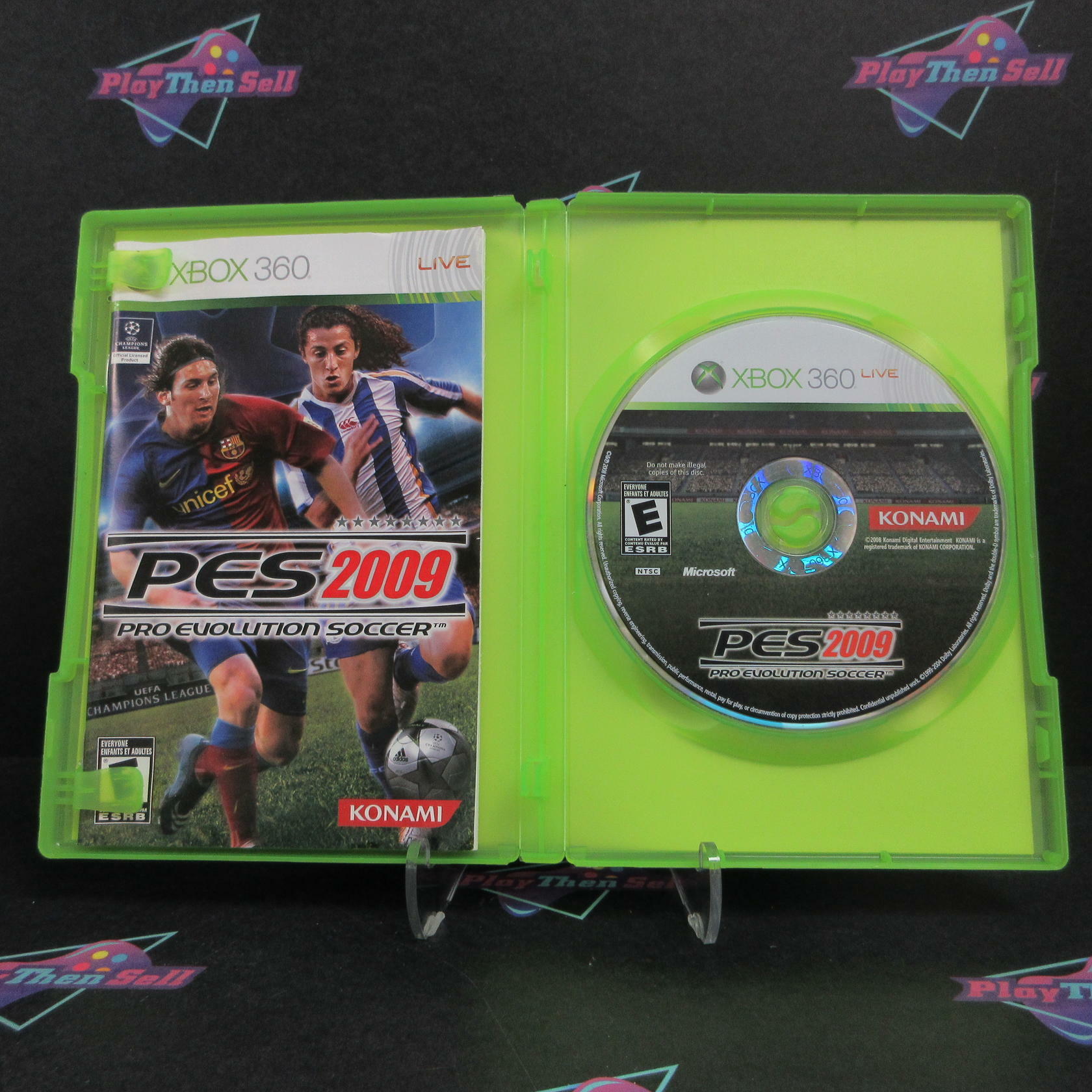 Pro Evolution Soccer 09 Xbox 360 Complete - Excellent