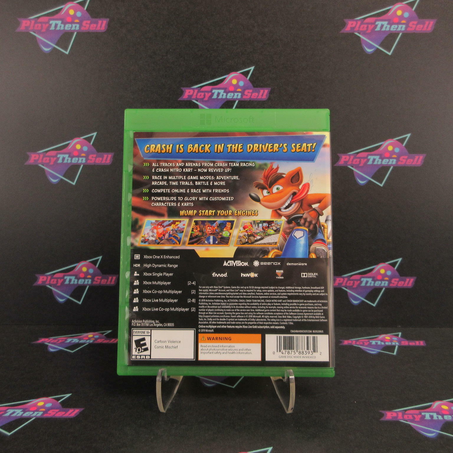 Crash Team Racing Nitro Fueled Xbox One Complete - Refurbished