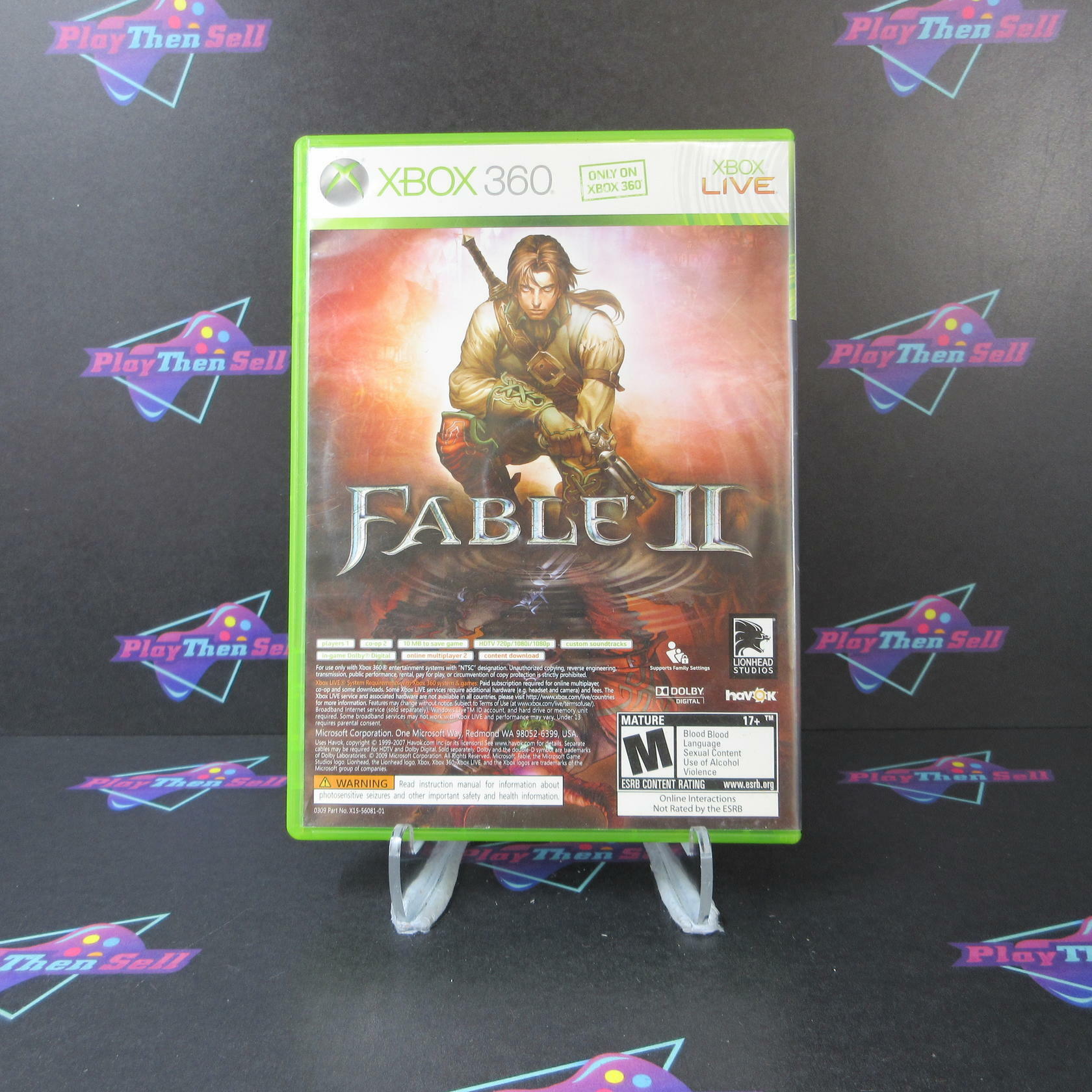 Halo 3 + Fable II 2 Combo Pack Complete - Excellent