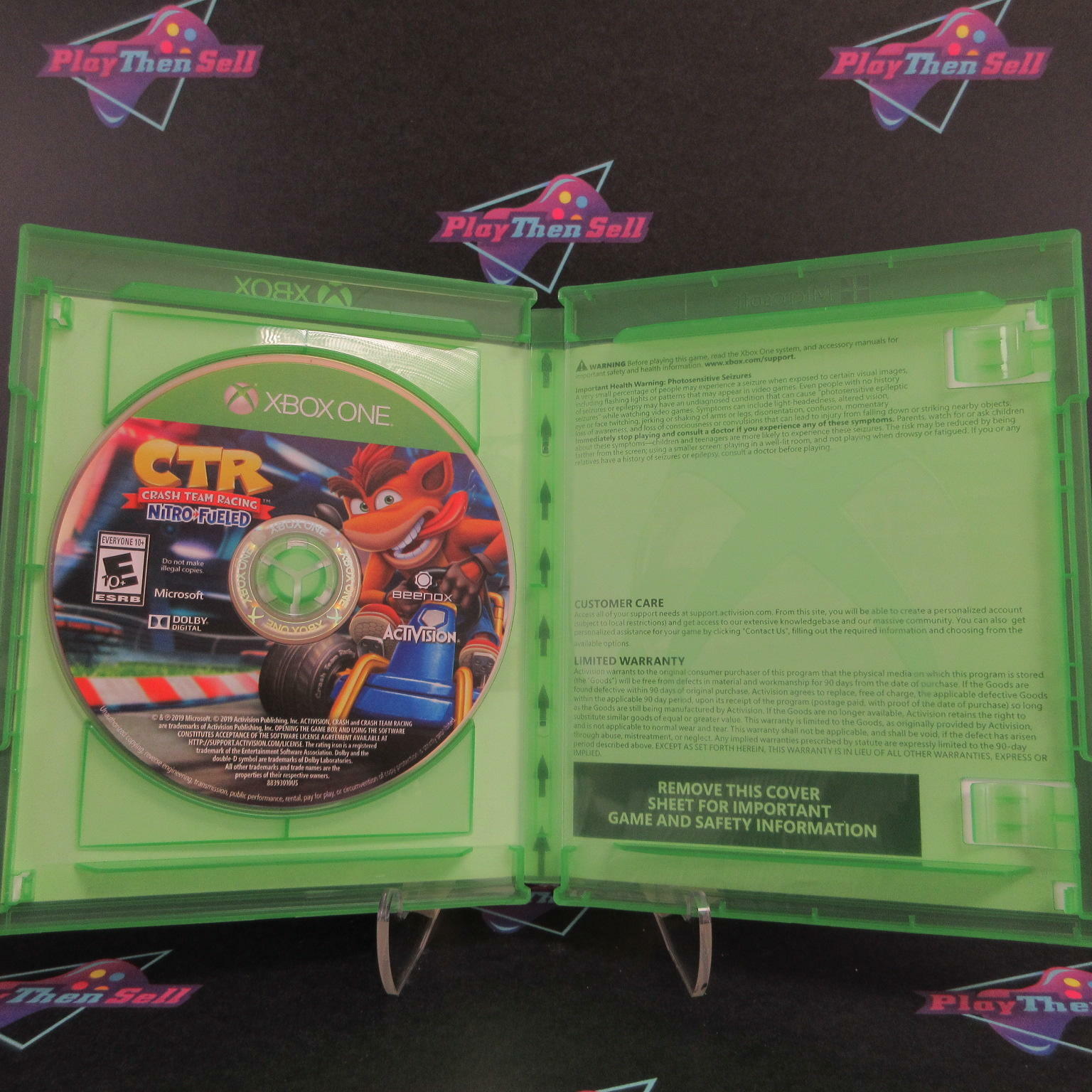 Crash Team Racing Nitro Fueled Xbox One Complete - Refurbished