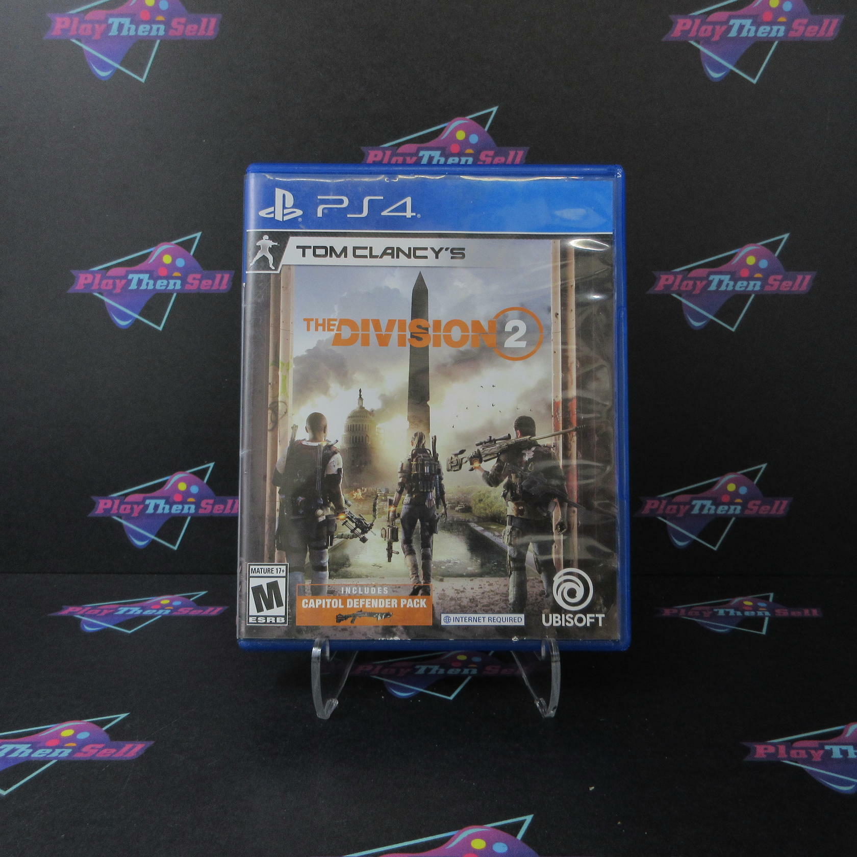 Tom Clancy's The Division 2 PS4 PlayStation 4 AD Complete CIB - Very Good