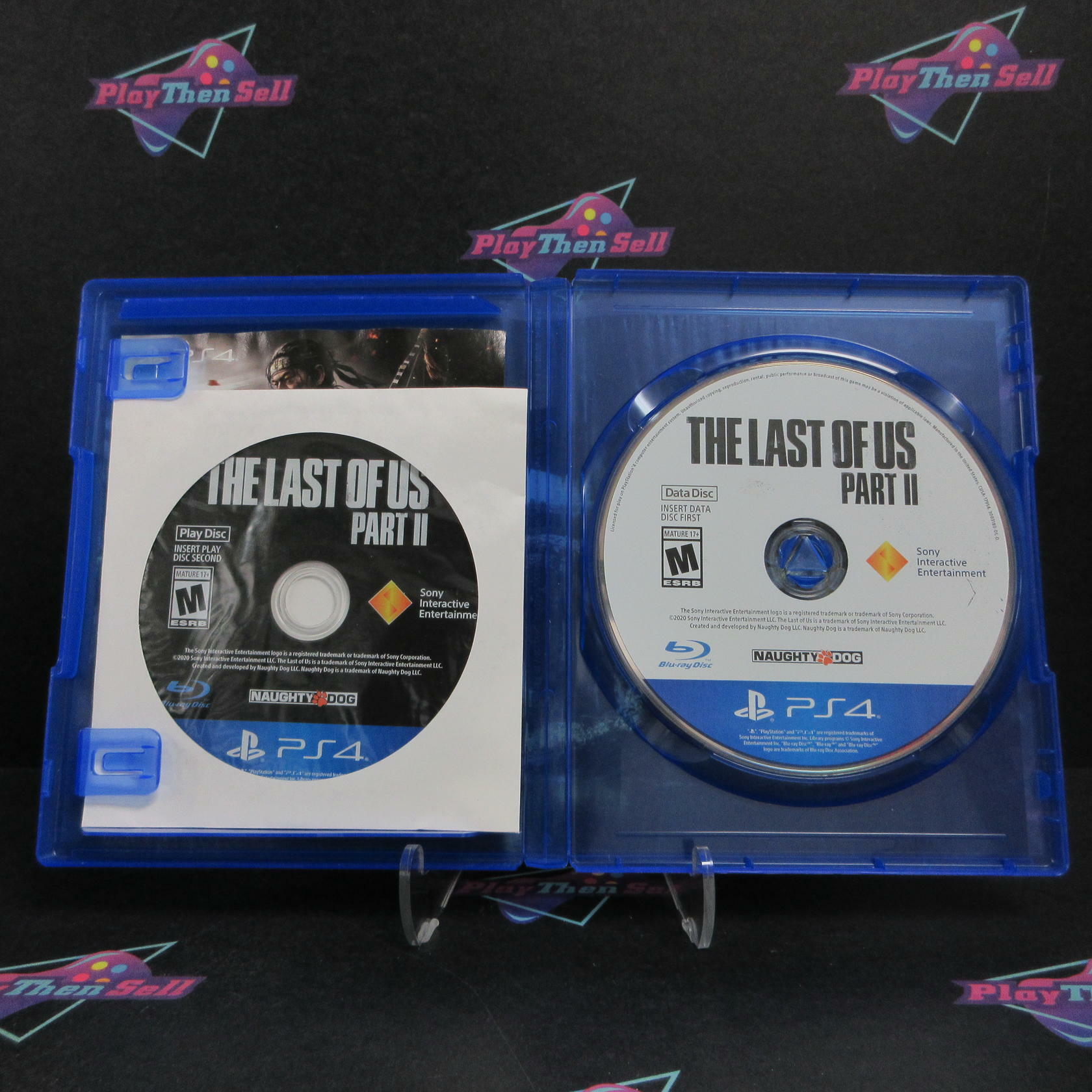 The Last of Us Part 2 PS4 PlayStation 4 AD Complete CIB - Very Good