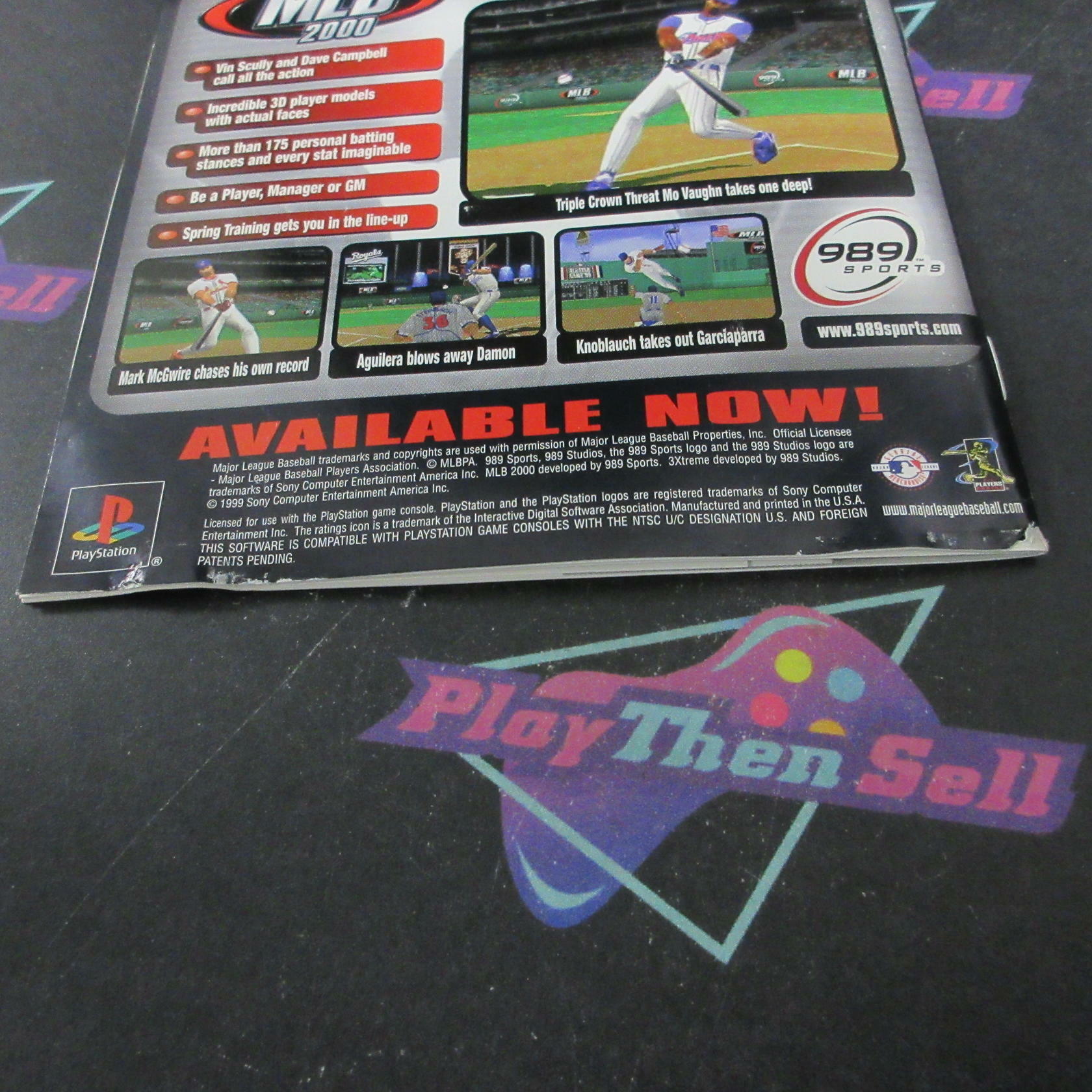 3 Xtreme PS1 PlayStation 1 MD + Reg Card Complete CIB - Very Good