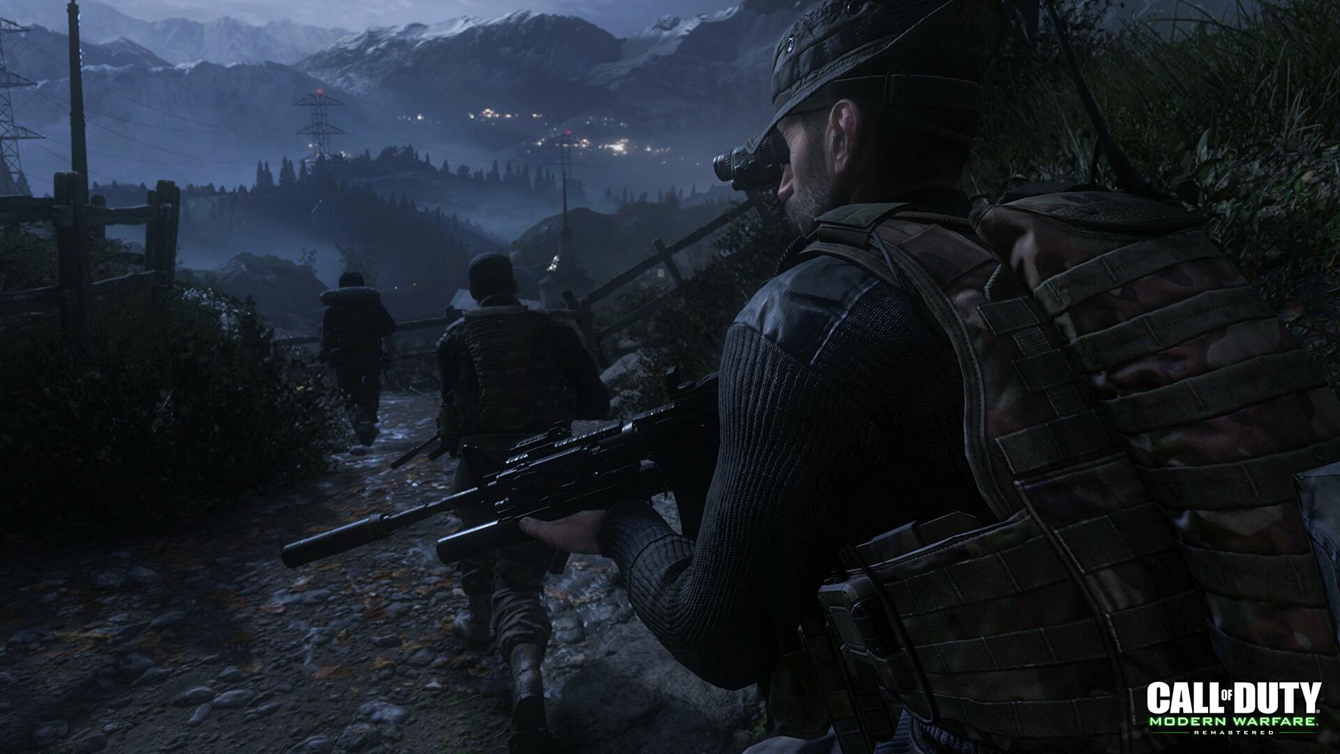 Call of Duty Modern Warfare Remastered PS4 PlayStation 4 AD - Very Good