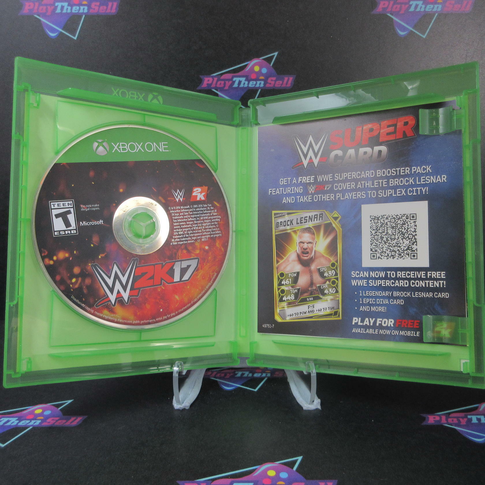 WWE 2K17 Xbox One Complete - Refurbished