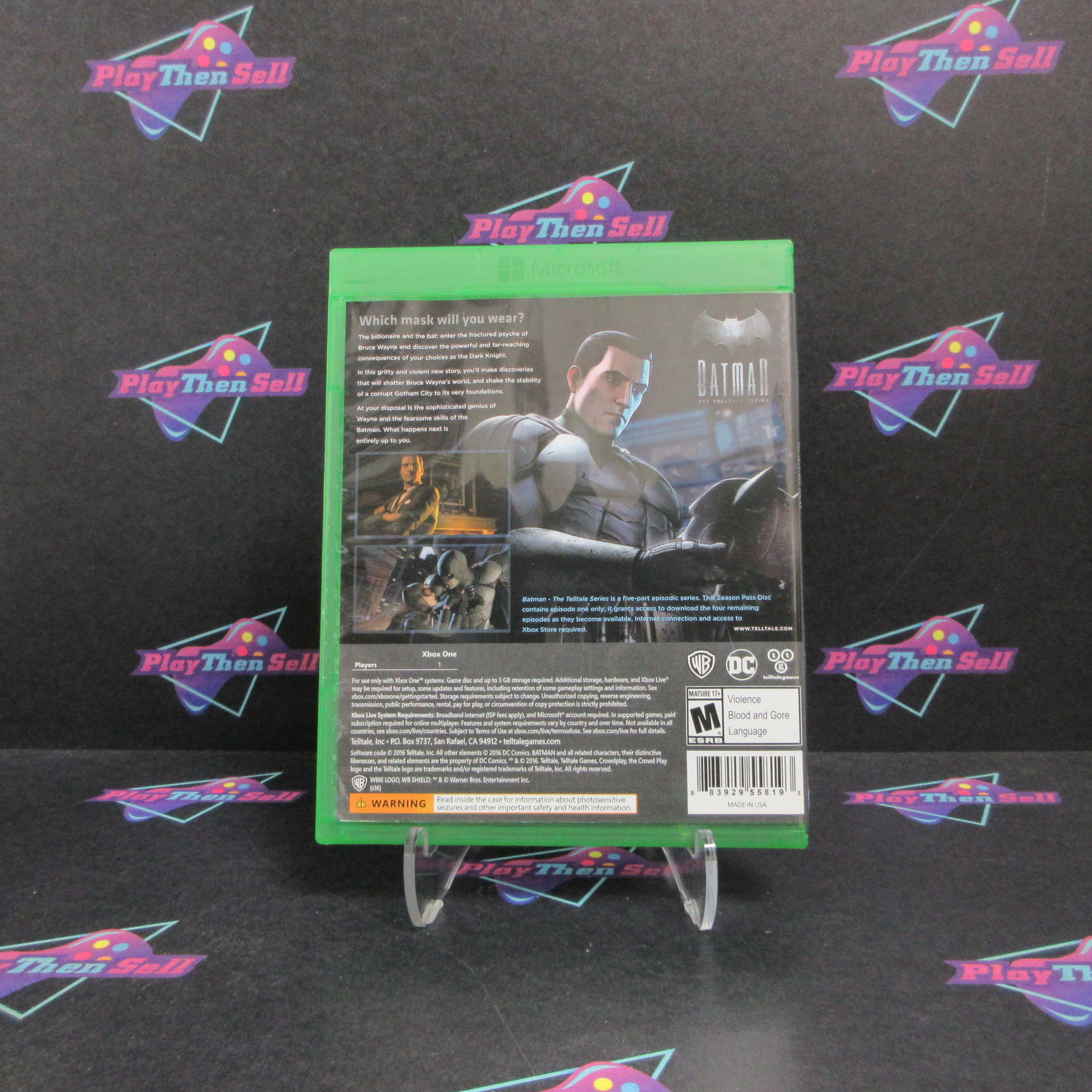 Batman The Telltale Series Xbox One Complete - Refurbished