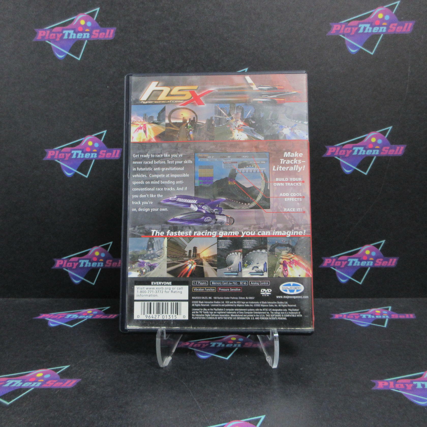 HSX Hypersonic.Xtreme PS2 PlayStation 2 AD Complete CIB - Very Good