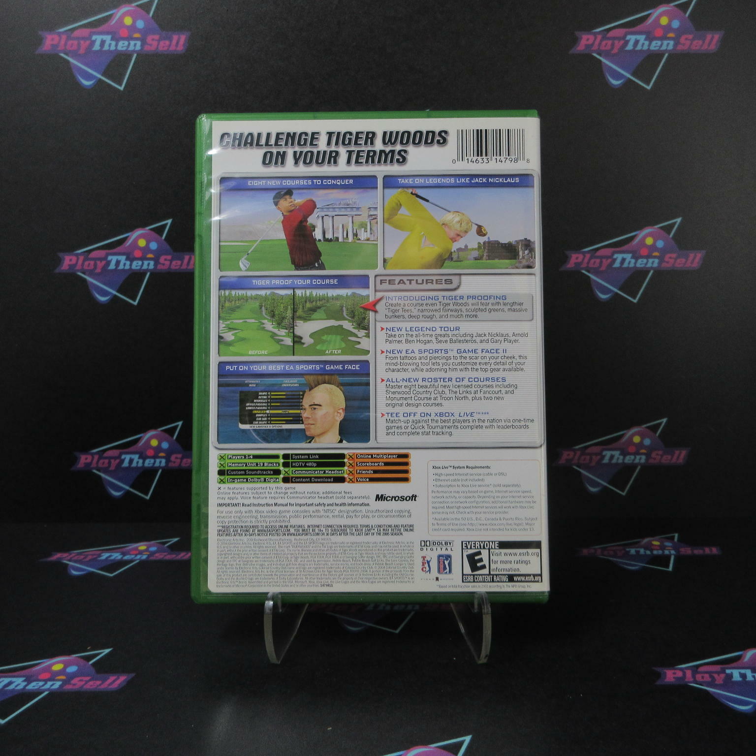 Tiger Woods PGA Golf Tour 2005 Xbox - Like New