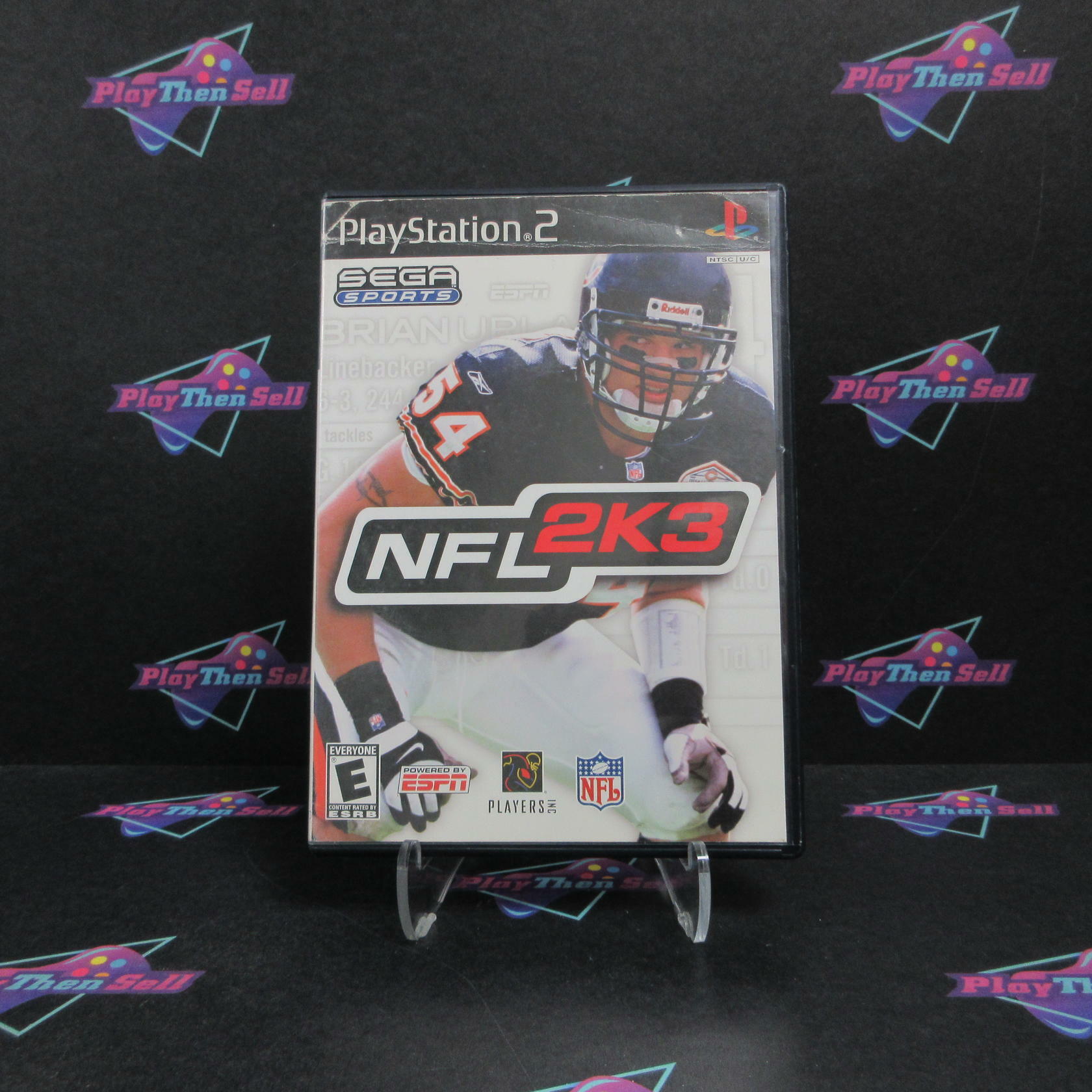NFL 2K3 PS2 PlayStation 2 AD/NM - Very Good