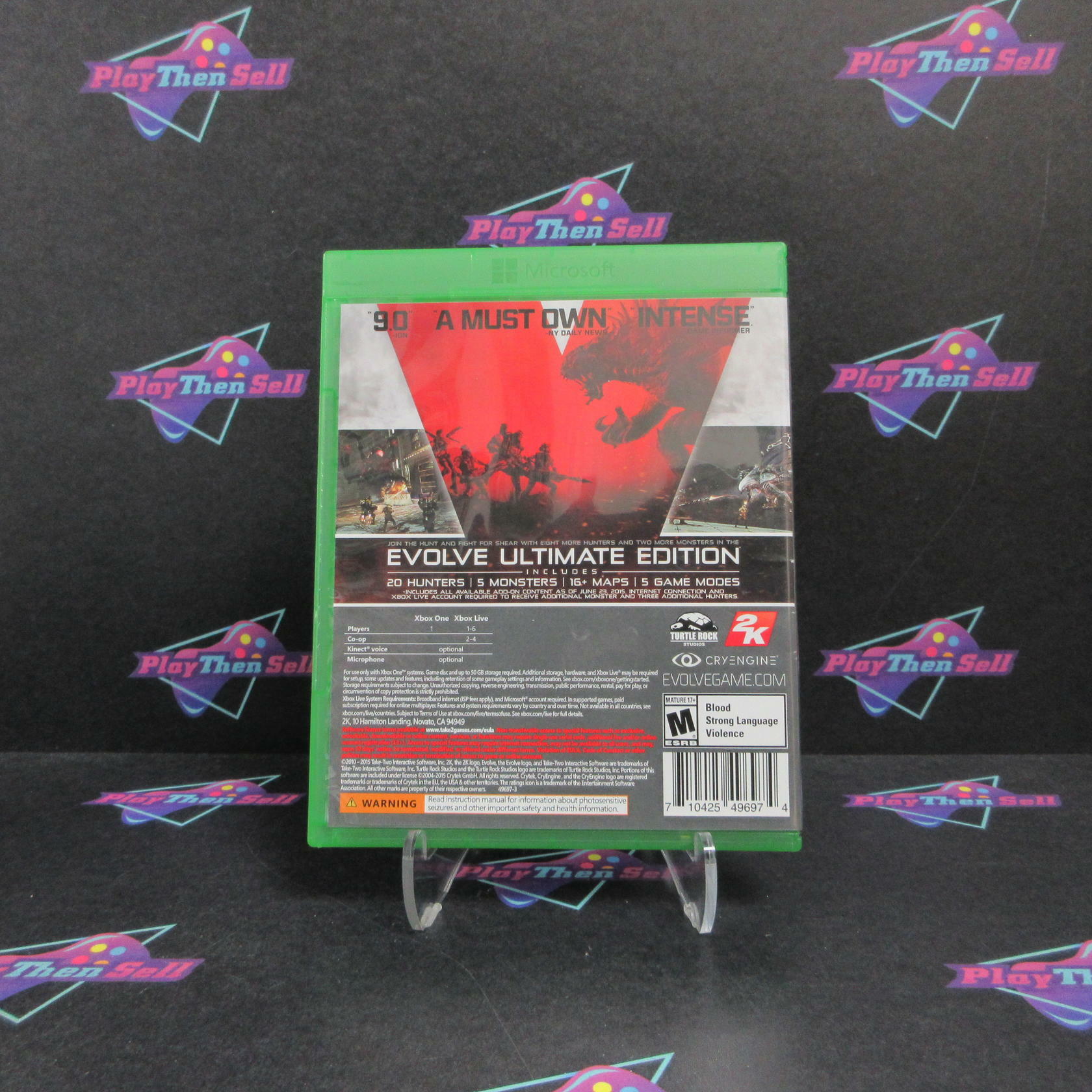 Evolve Ultimate Edition Xbox One Complete - Refurbished