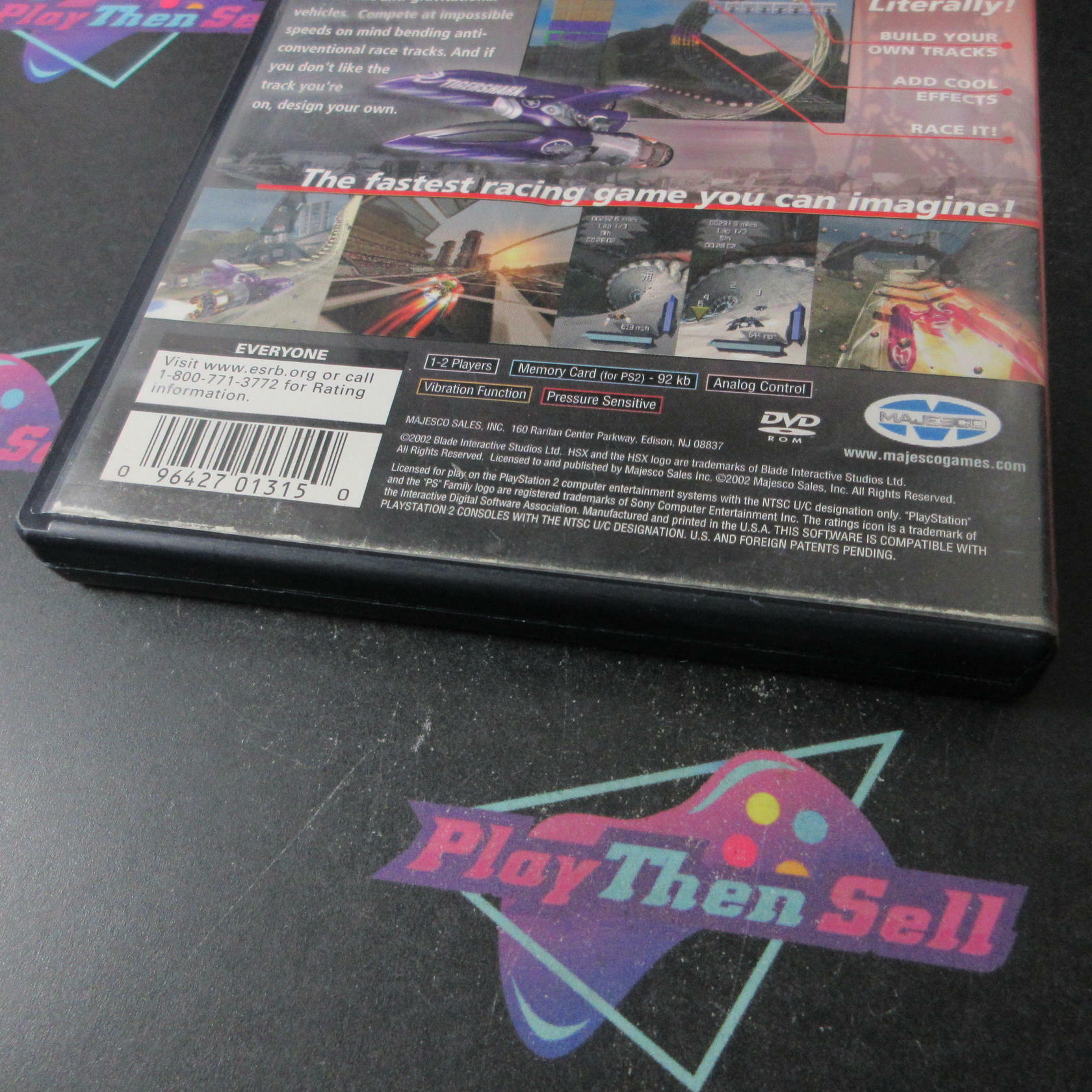 HSX Hypersonic.Xtreme PS2 PlayStation 2 AD Complete CIB - Very Good