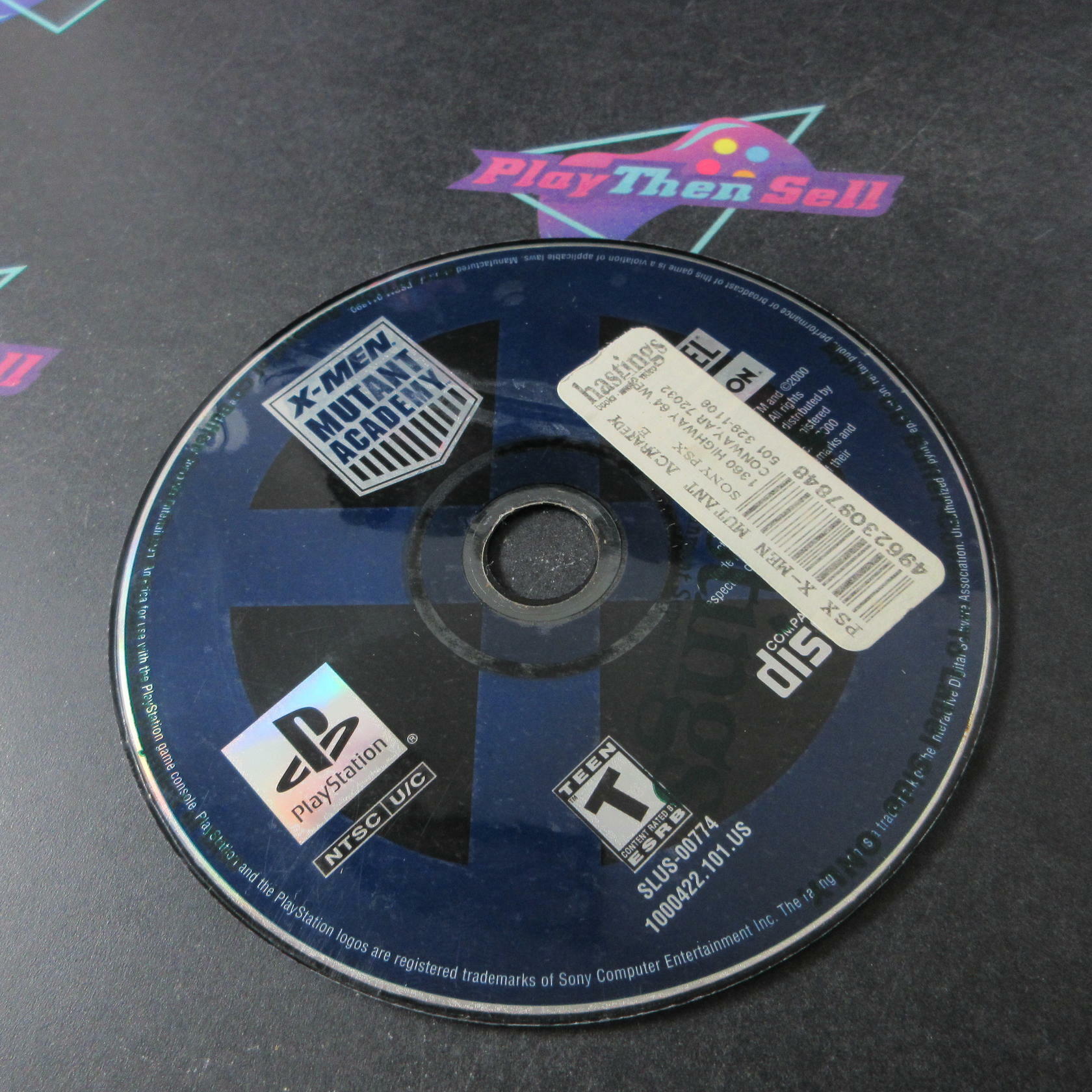 X-Men Mutant Academy PS1 PlayStation 1 AD/DD + Reg Card Complete CIB - Very Good