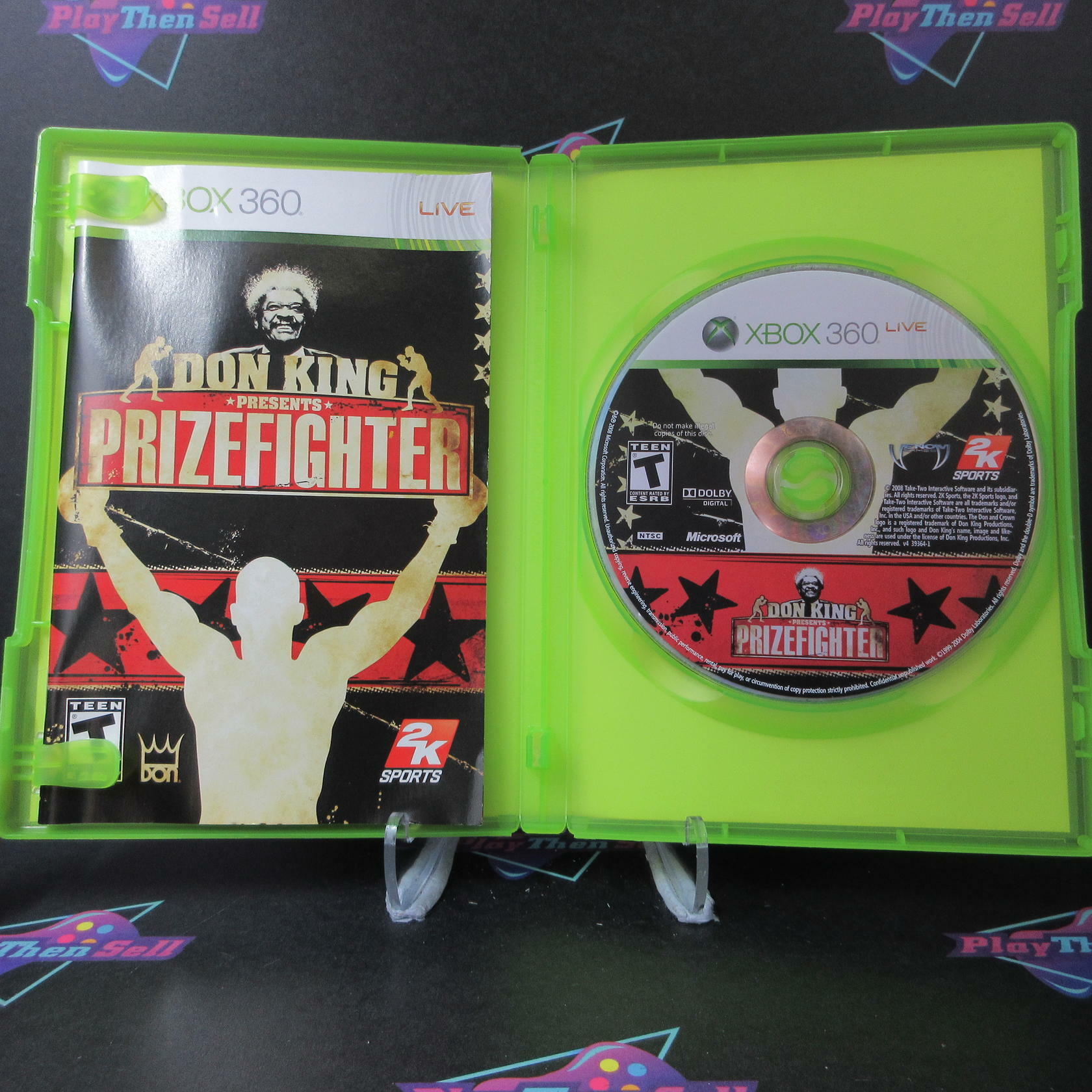 Don King Presents Prize Fighter Xbox 360 Complete - Excellent
