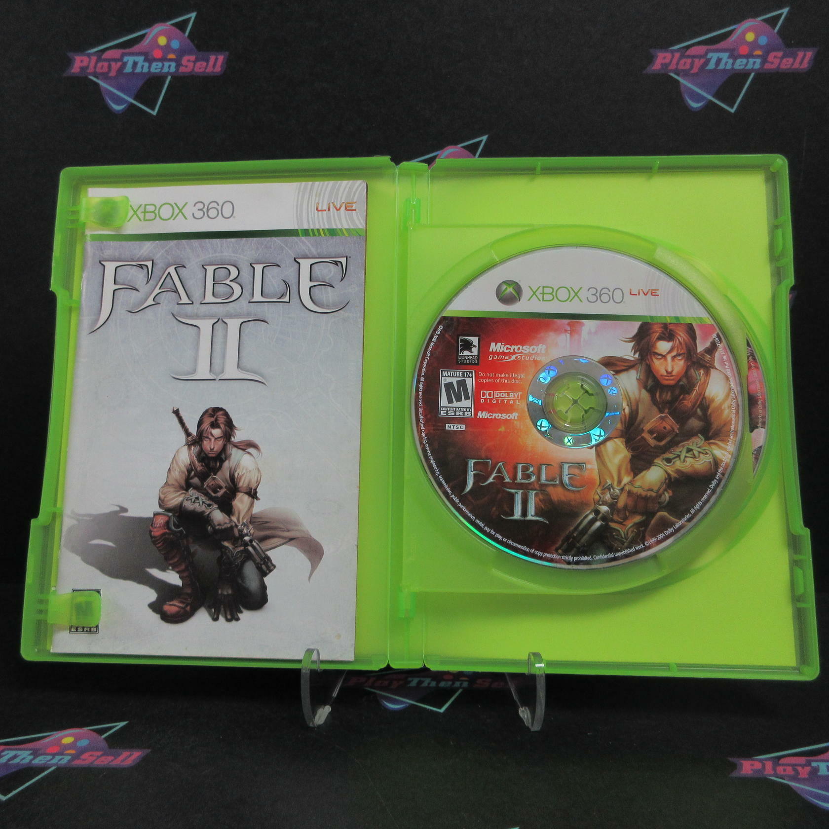 Fable 2 II Limited Collectors Xbox 360 + Sleeve/Bonus Disc Complete - Excellent