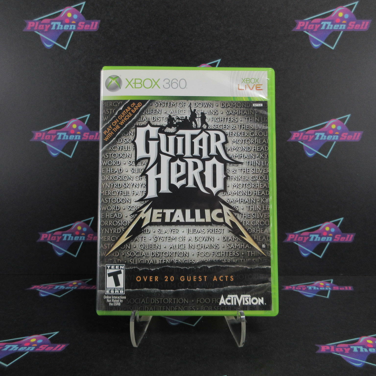 Guitar Hero Metallica Xbox 360 Complete - Excellent