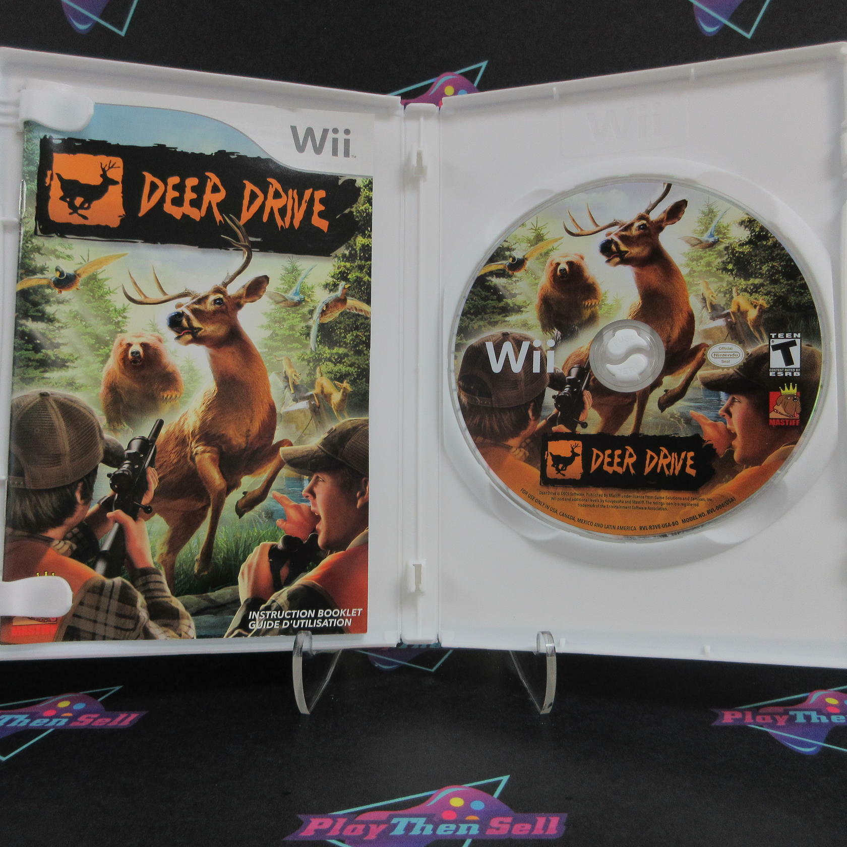 Deer Drive Nintendo Wii Complete - Excellent