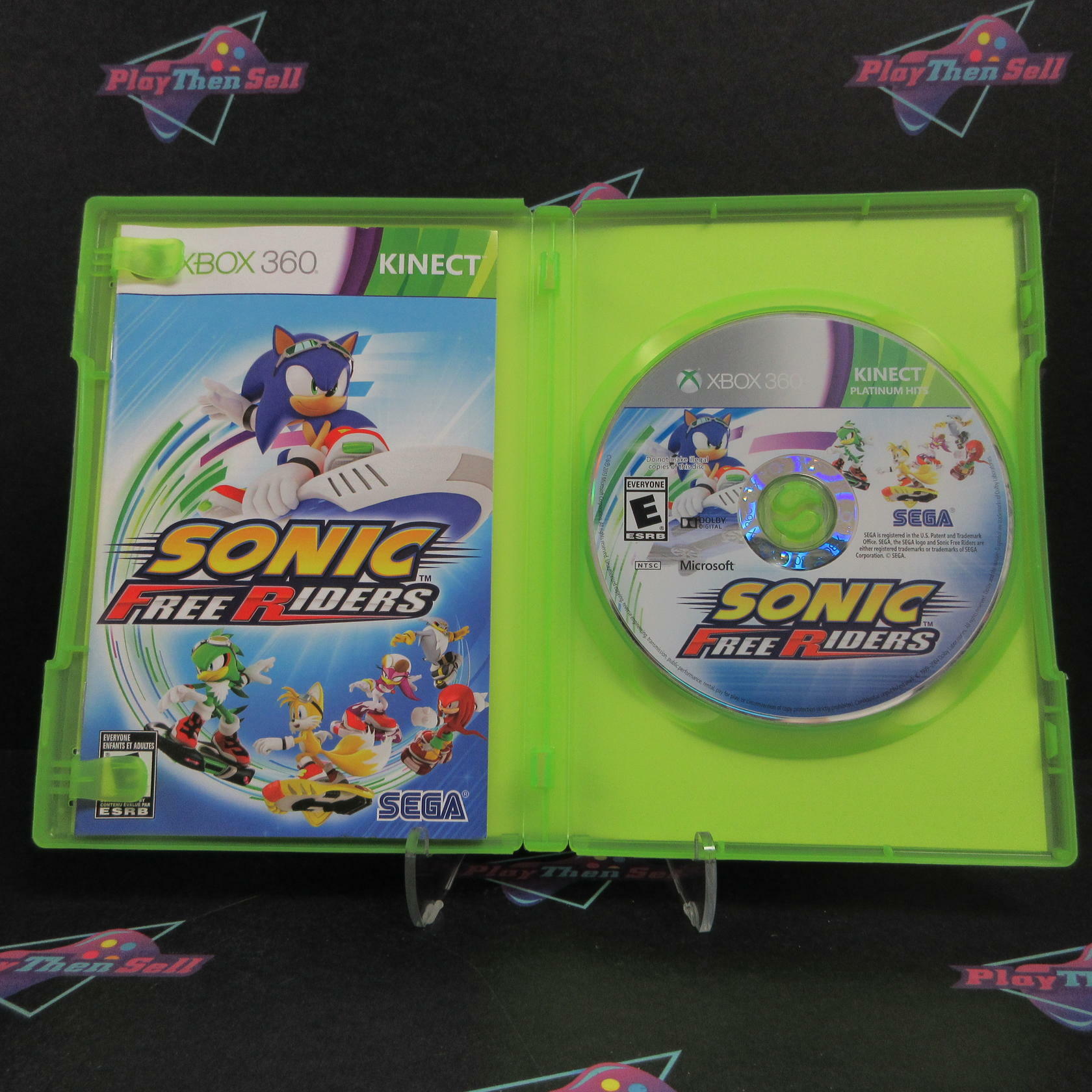Sonic Free Riders Xbox 360 PH Complete - Excellent