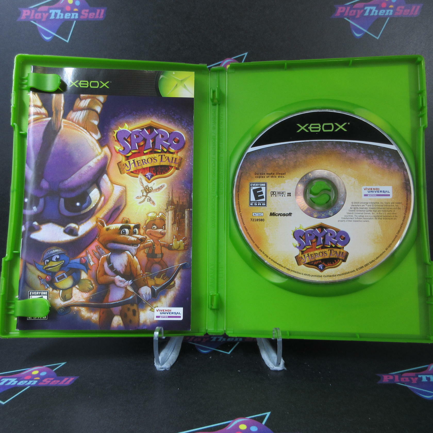 Spyro A Hero's Tail Xbox Complete - Excellent