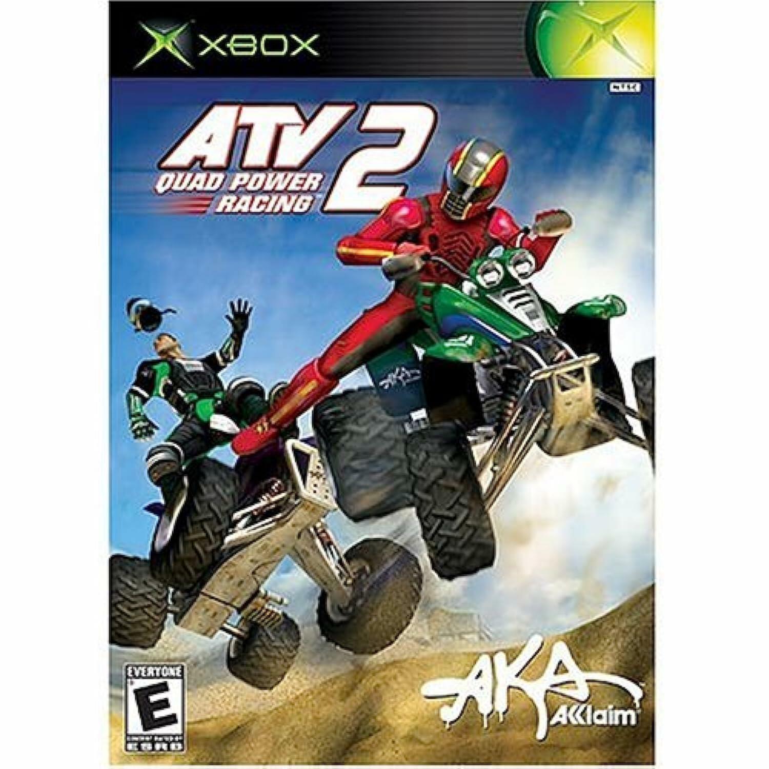 ATV Quad Power Racing 2 Xbox + Reg Card Complete - Excellent