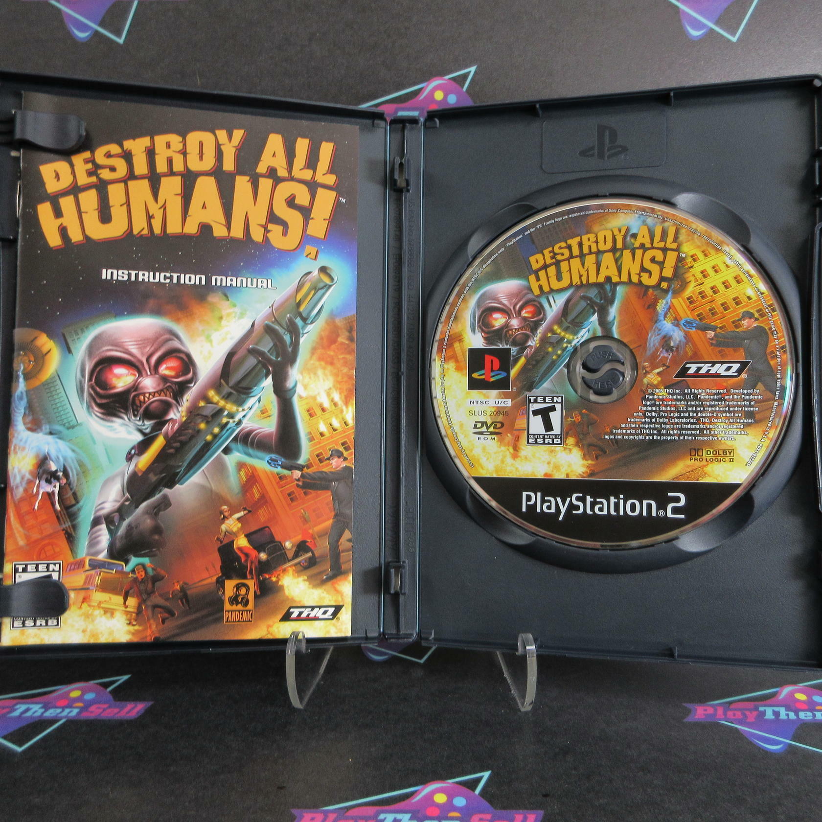 Destroy All Humans PS2 PlayStation 2 Complete - Excellent