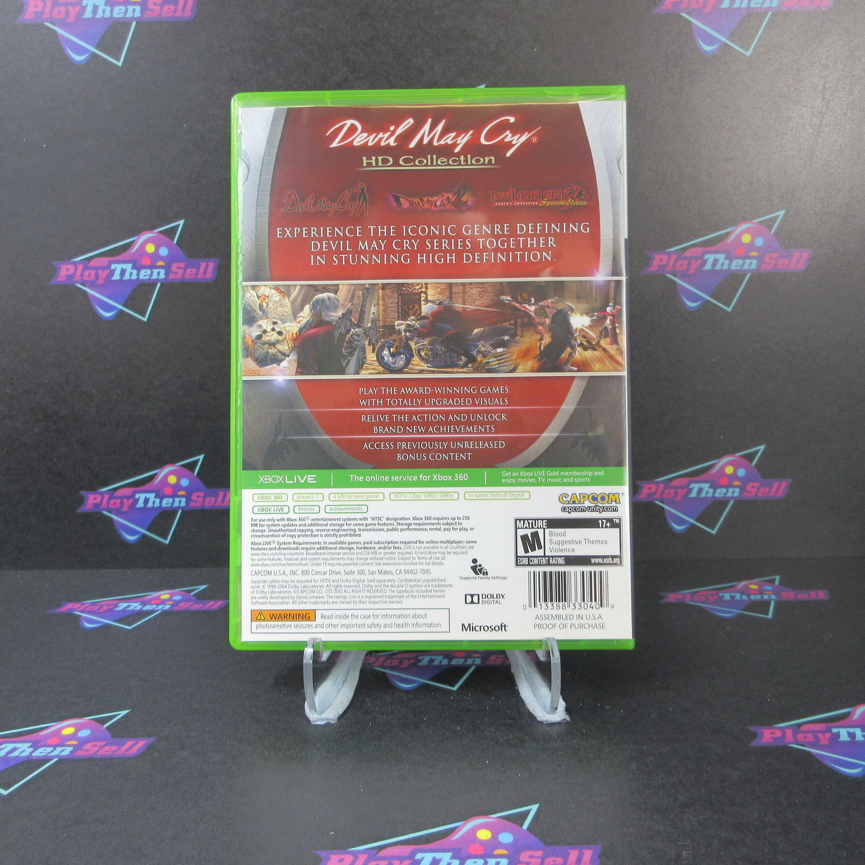 Devil May Cry HD Collection Xbox 360 Complete - Excellent