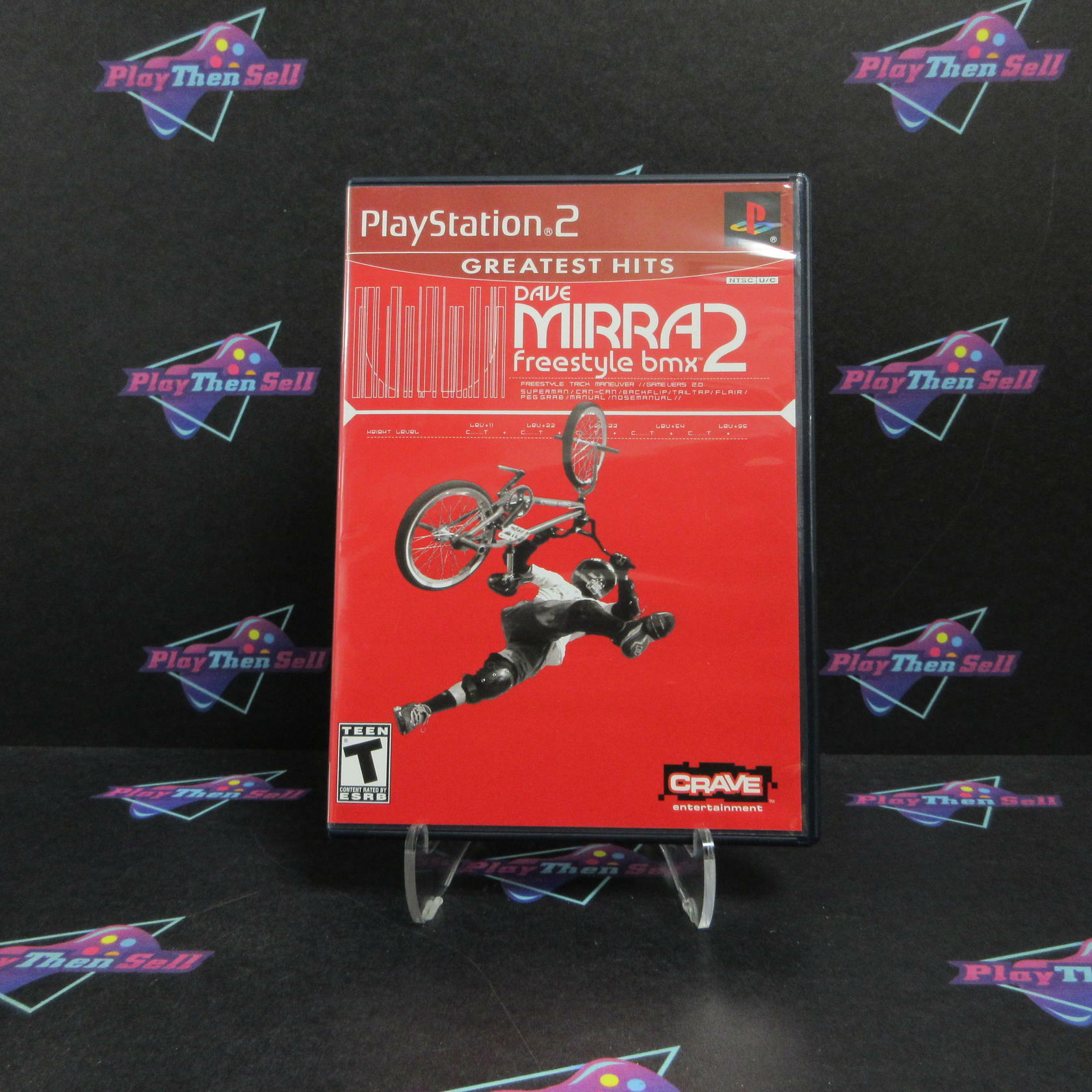 Dave Mirra Freestyle BMX 2 PS2 PlayStation 2 GH Complete - Excellent
