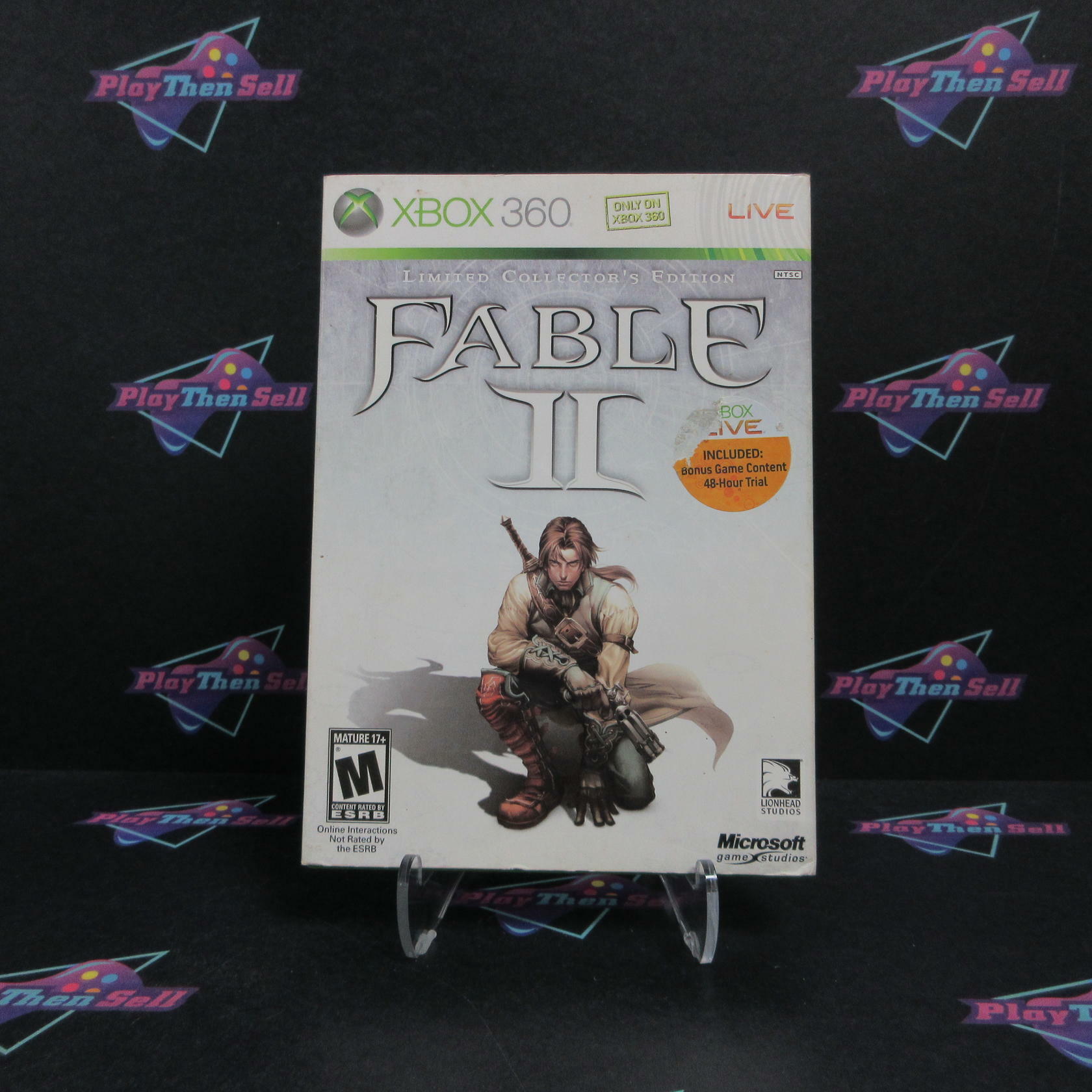 Fable 2 II Limited Collectors Xbox 360 + Sleeve/Bonus Disc Complete - Excellent