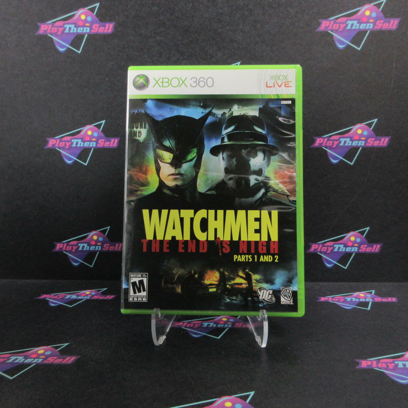 Watchmen The End is Nigh Part 1 & 2 Xbox 360 Complete - Excellent