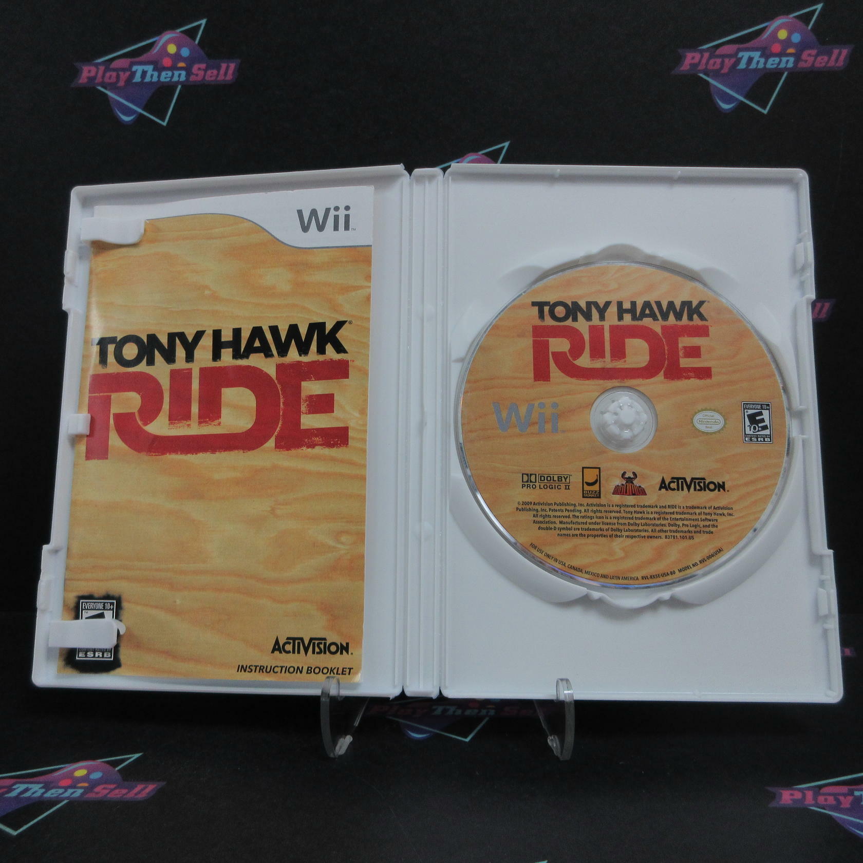 Tony Hawk Ride Nintendo Wii Complete - Excellent
