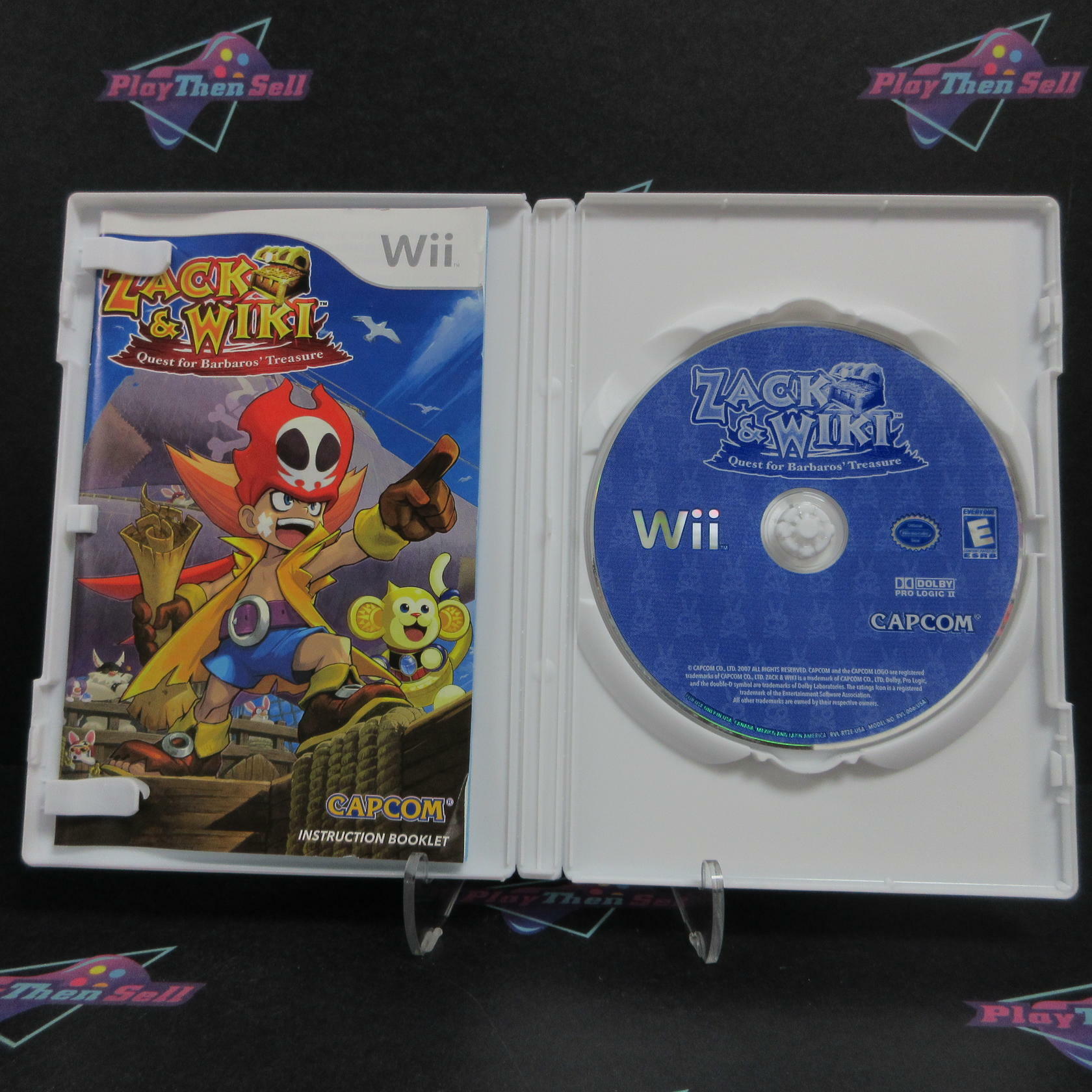 Zack & Wiki Quest for Barbaros’ Treasure Nintendo Wii Complete - Refurbished