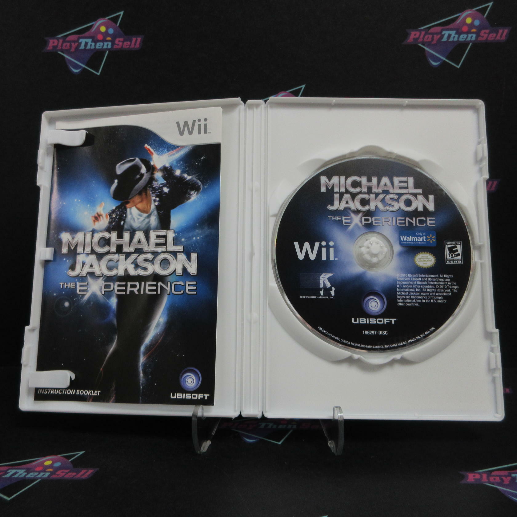 Michael Jackson The Experience Walmart Edition Nintendo Wii Complete - Excellent