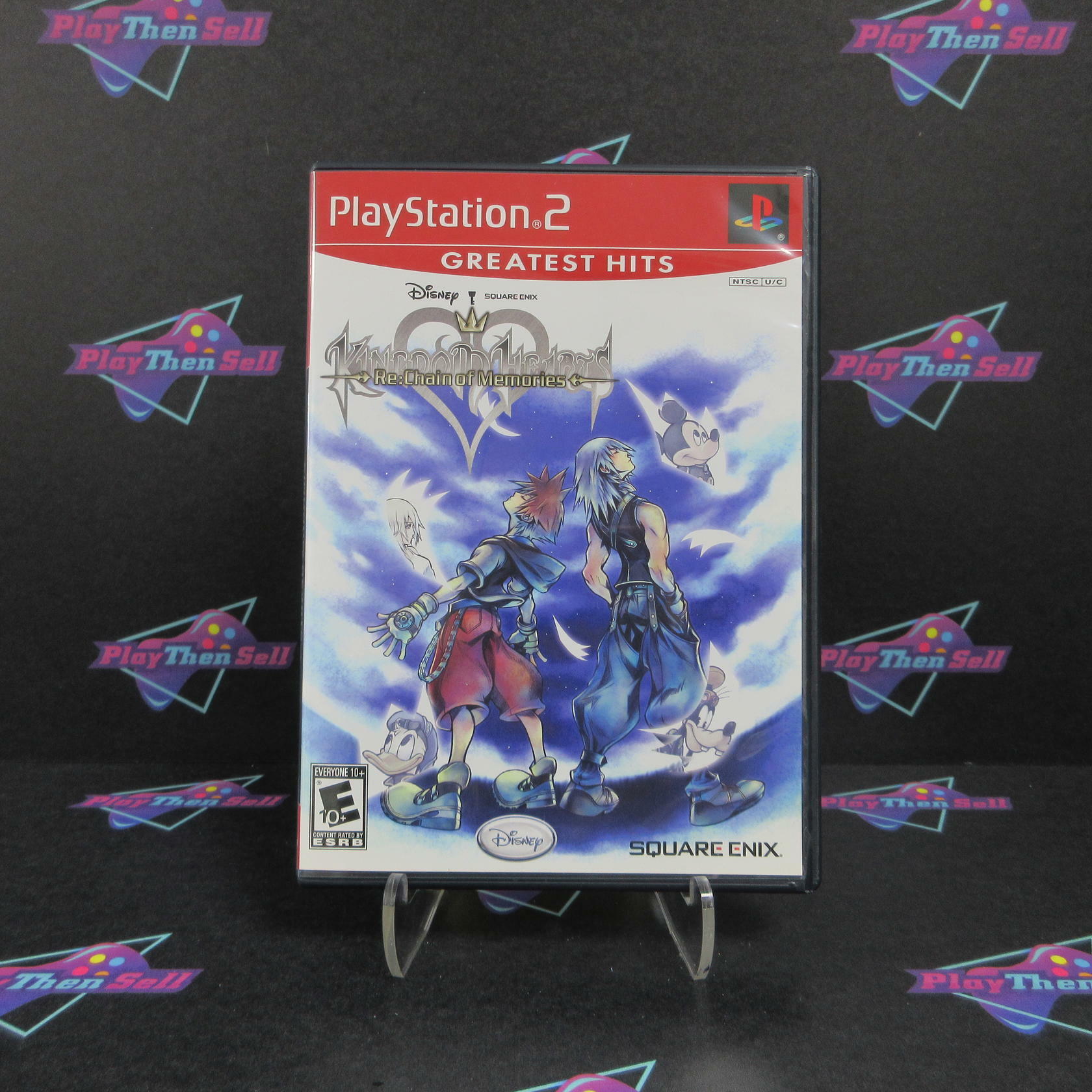Kingdom Hearts Re:Chain of Memories PS2 PlayStation 2 GH Complete - Excellent