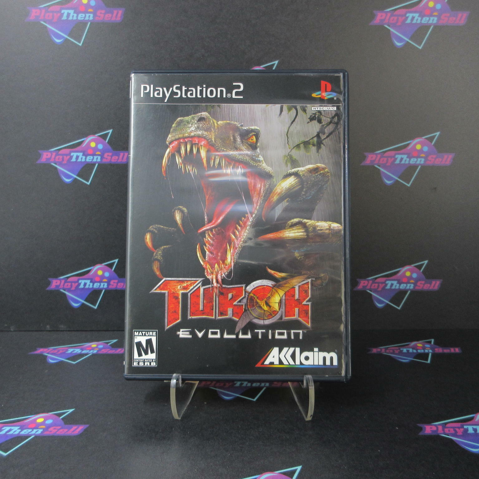 Turok Evolution PS2 PlayStation 2 + Reg Card Complete - Excellent