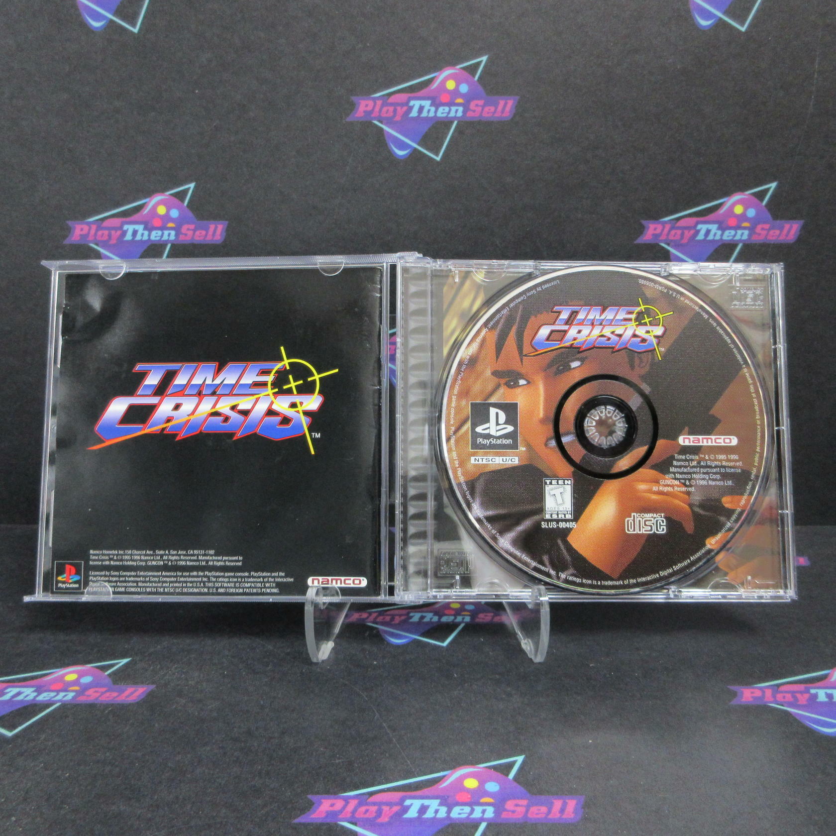 Time Crisis PS1 PlayStation 1 + Reg Card Complete - Excellent