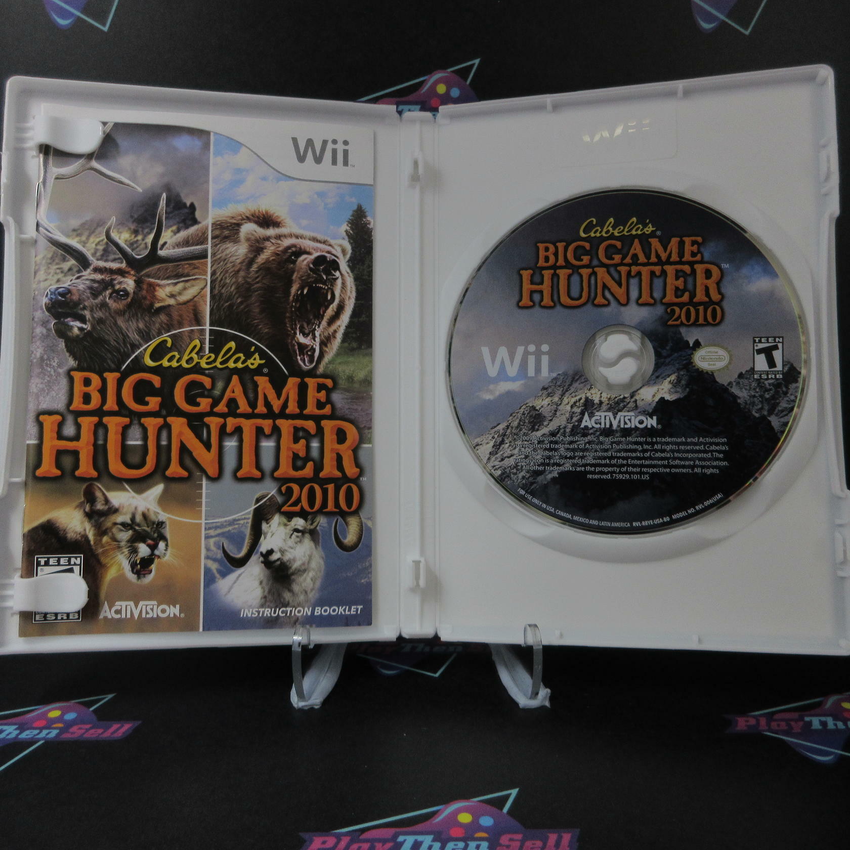 Cabela's Big Game Hunter 2010 Nintendo Wii Complete - Excellent