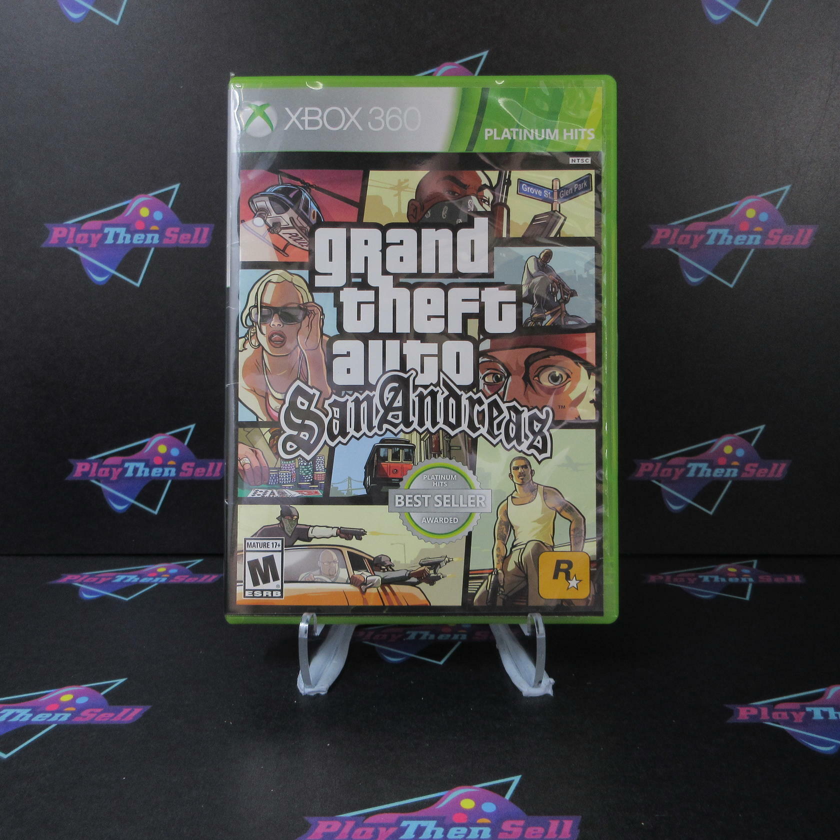 Grand Theft Auto: San Andreas Xbox 360 PH AD Complete CIB - Very Good
