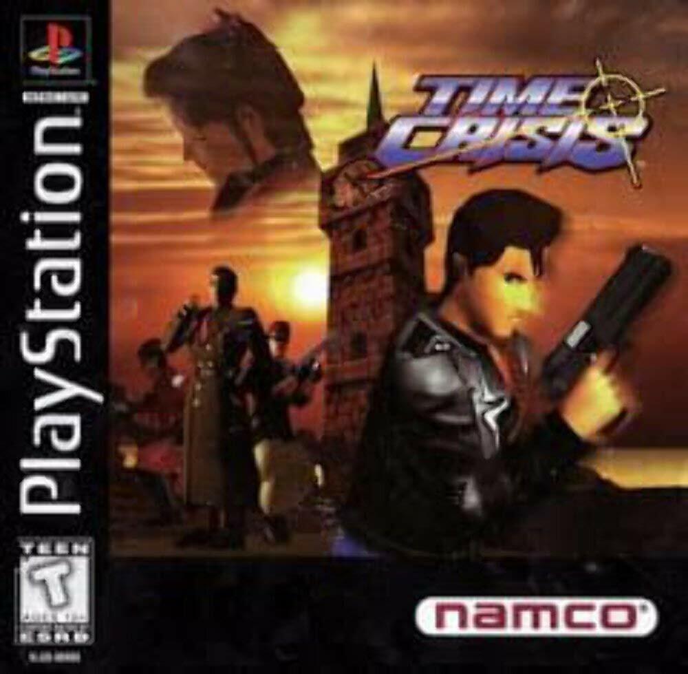 Time Crisis PS1 PlayStation 1 + Reg Card Complete - Excellent