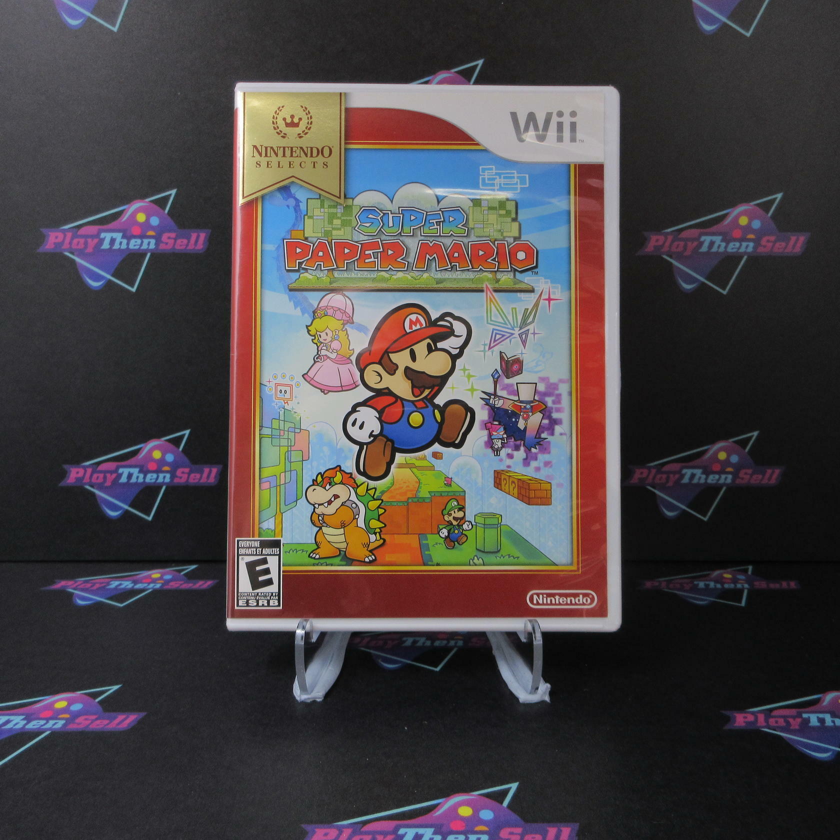 Super Paper Mario Nintendo Selects Nintendo Wii Complete - Excellent