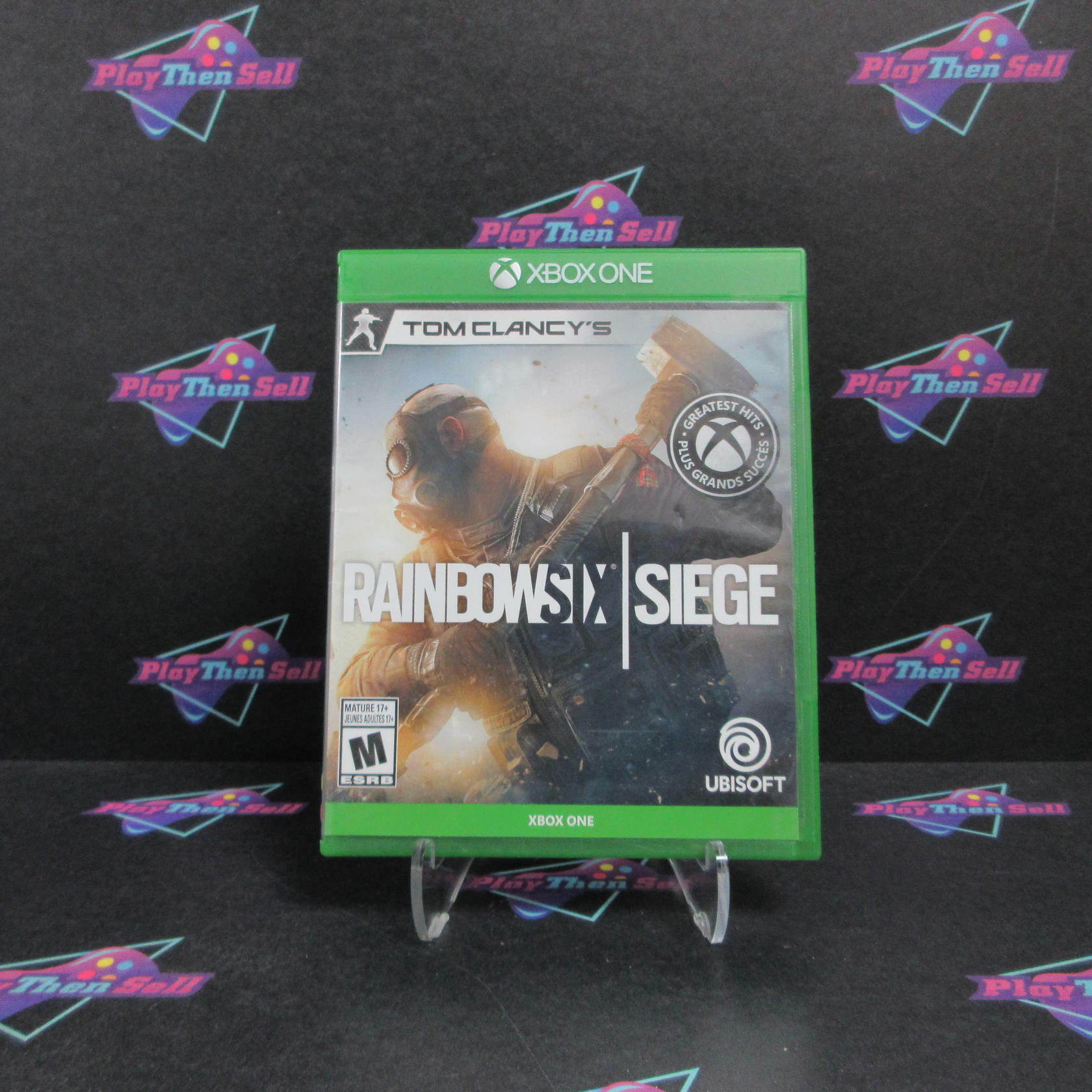 Tom Clancy's Rainbow Six Siege Xbox One Alt Art AD Complete CIB - Very Good