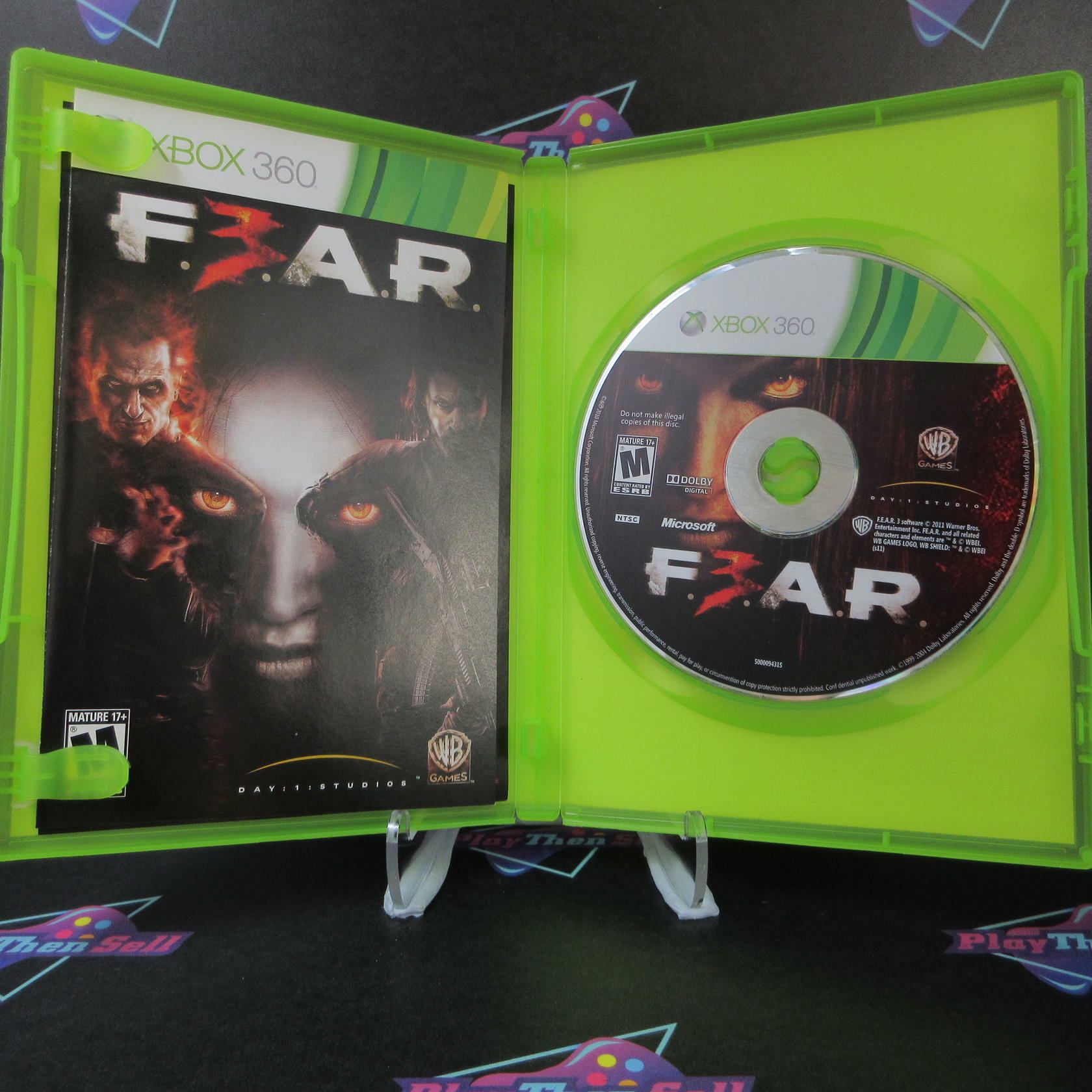 F.E.A.R. 3 Xbox 360 DD Complete CIB - Very Good