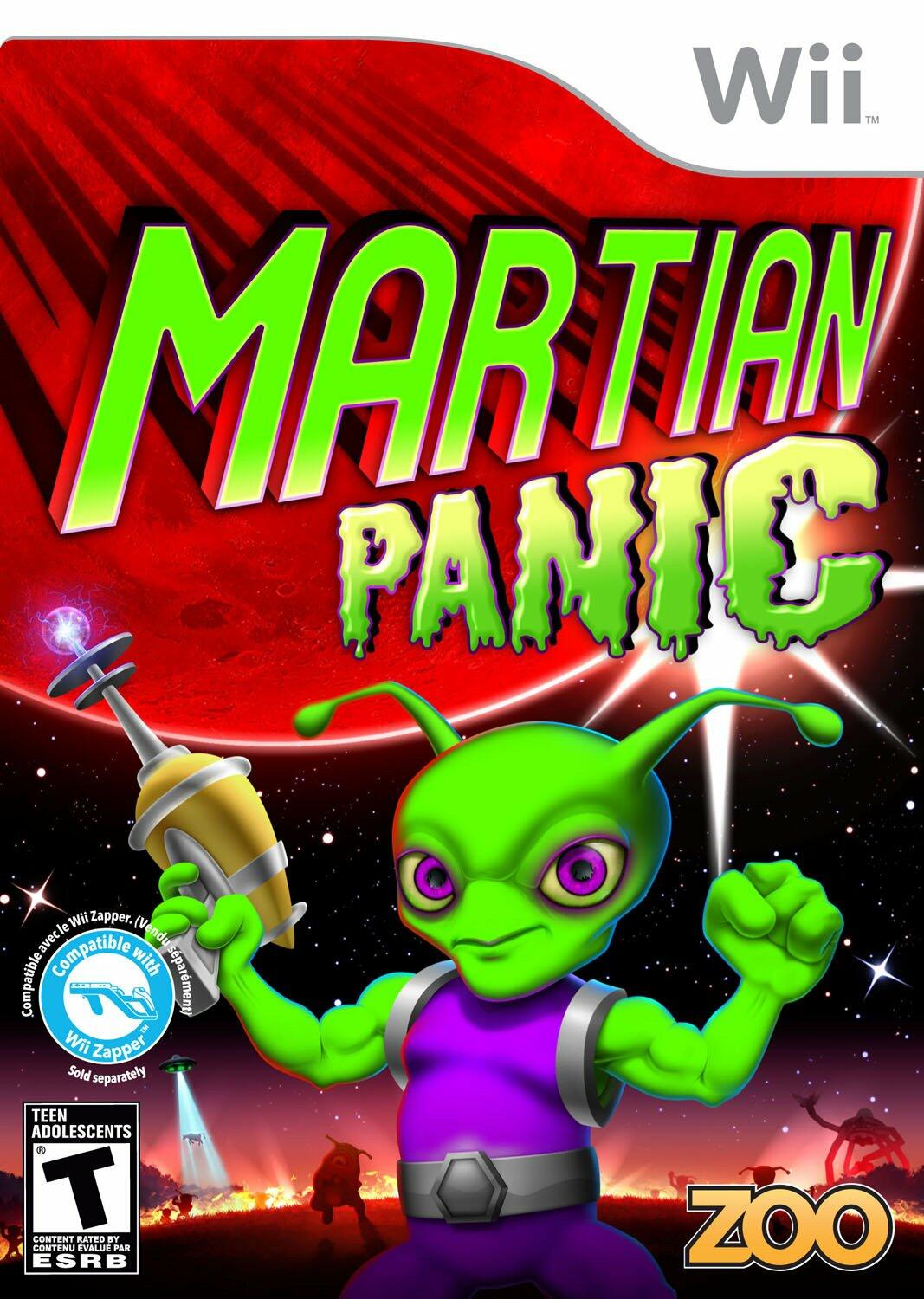 Martian Panic Nintendo Wii Complete - Excellent