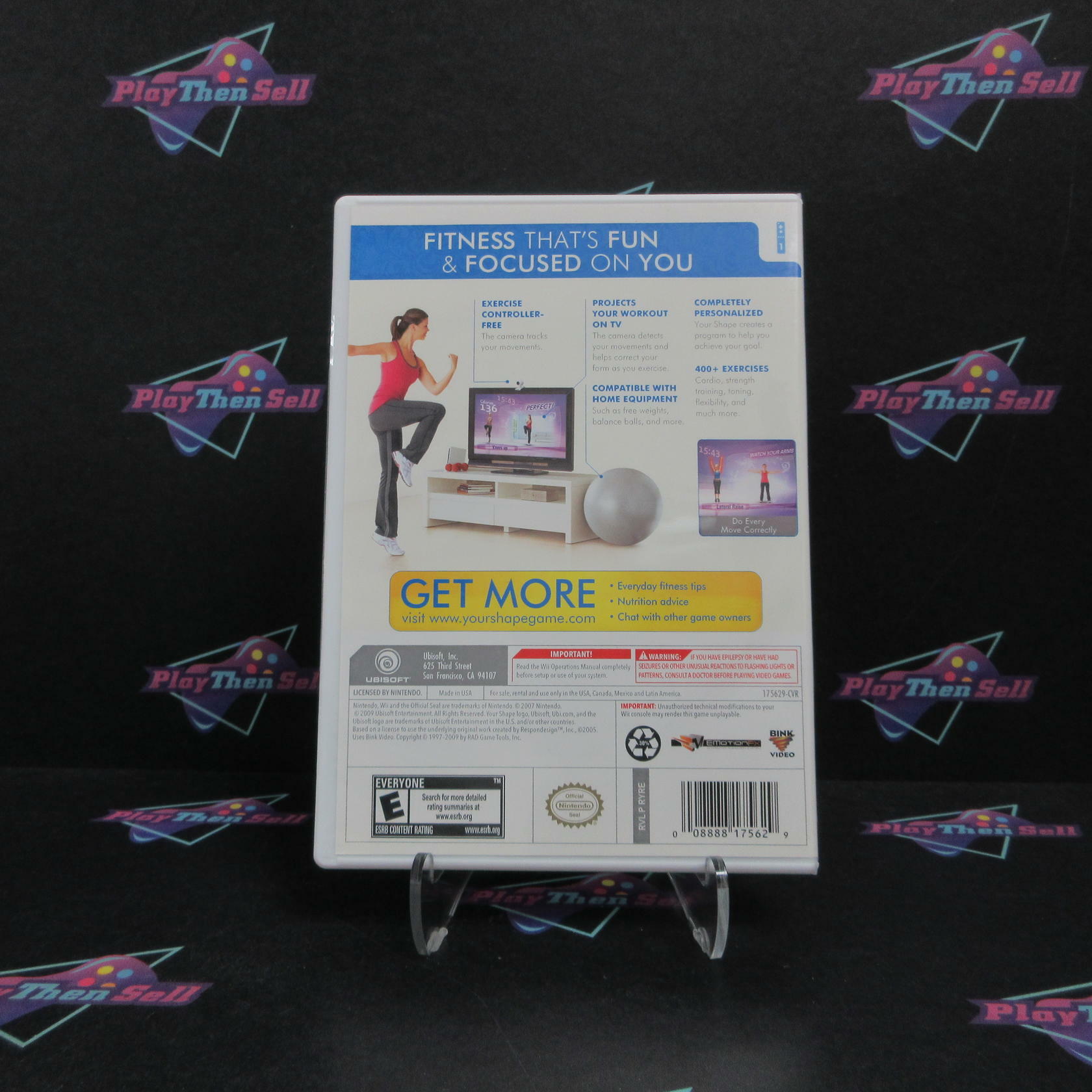 Your Shape Nintendo Wii Complete - Excellent