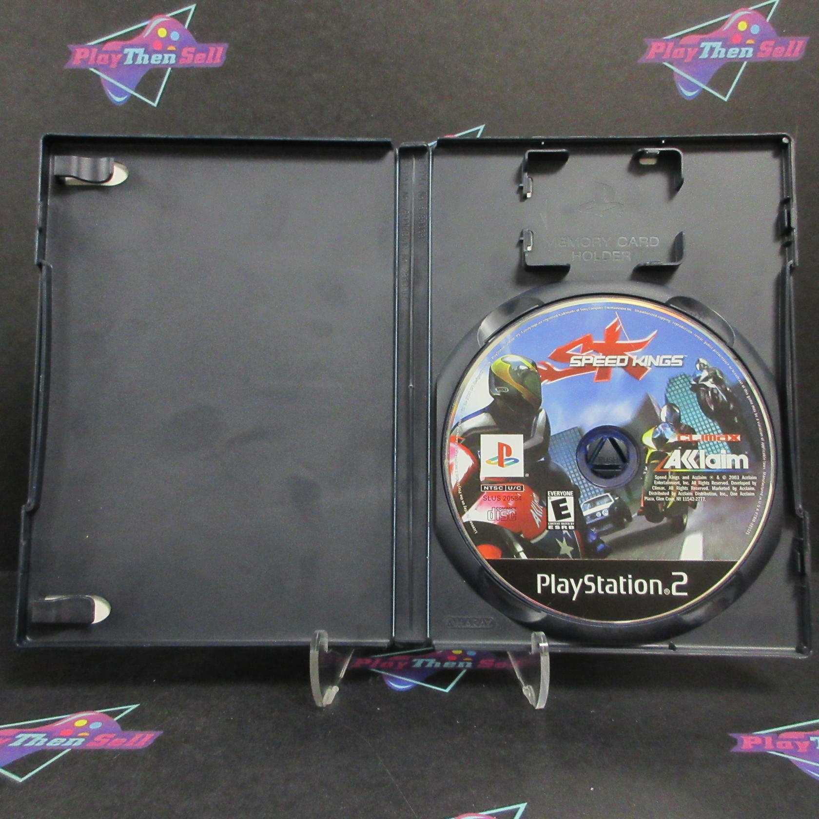 Speed Kings PS2 PlayStation 2 AD/NM - Very Good