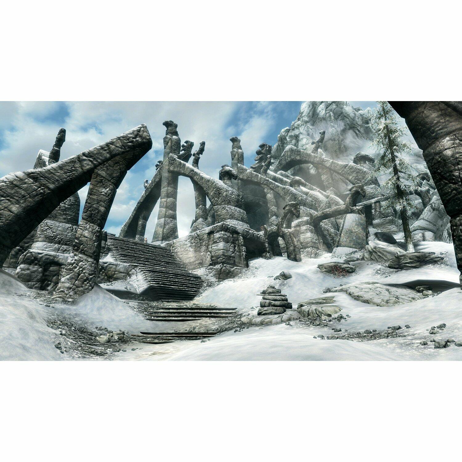 The Elder Scrolls V Skyrim Special Edition PS4 PlayStation 4 + Map - Excellent